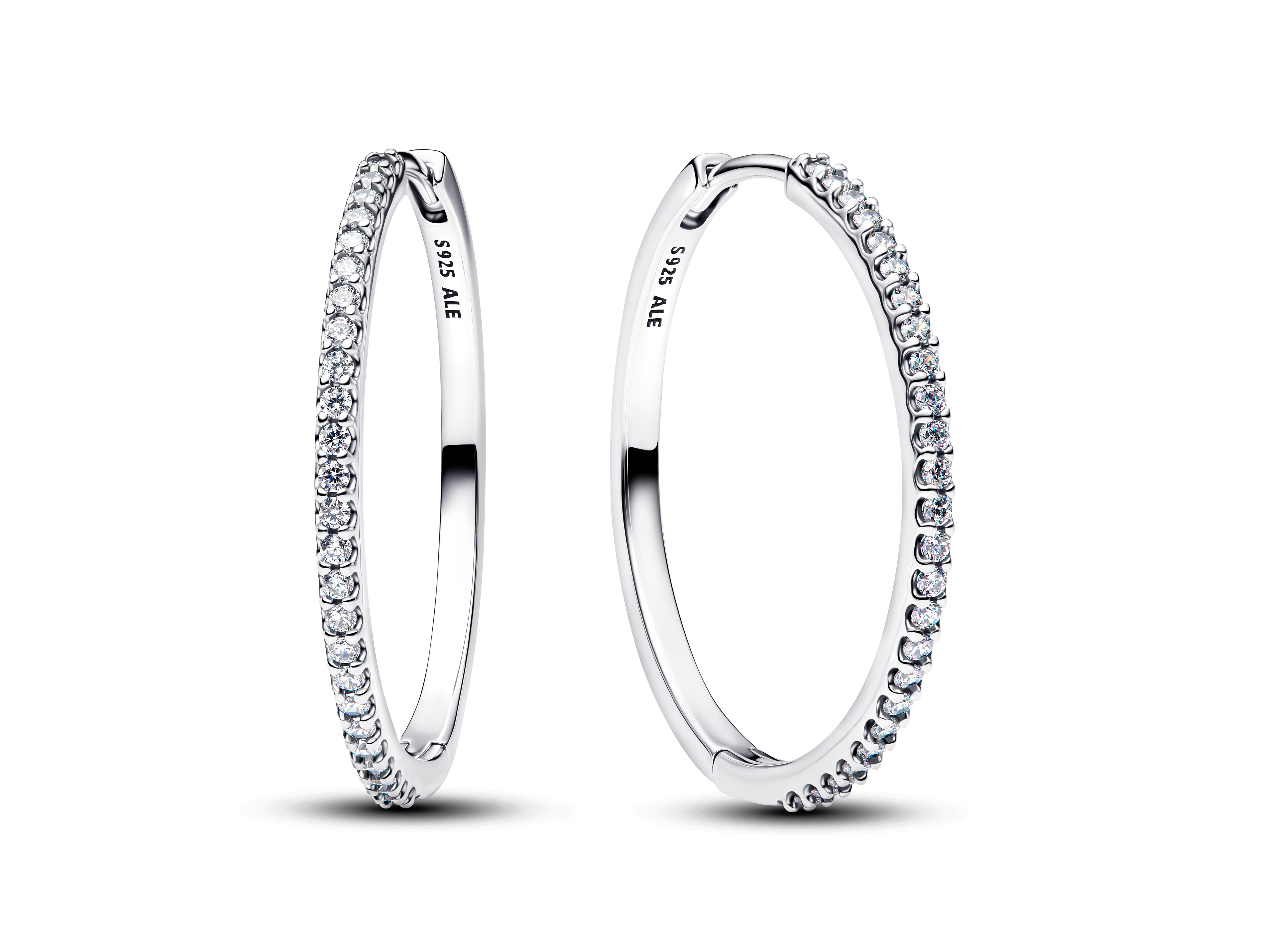 Pandora 294650C01 - Funkelnde Creolen Zirkonia