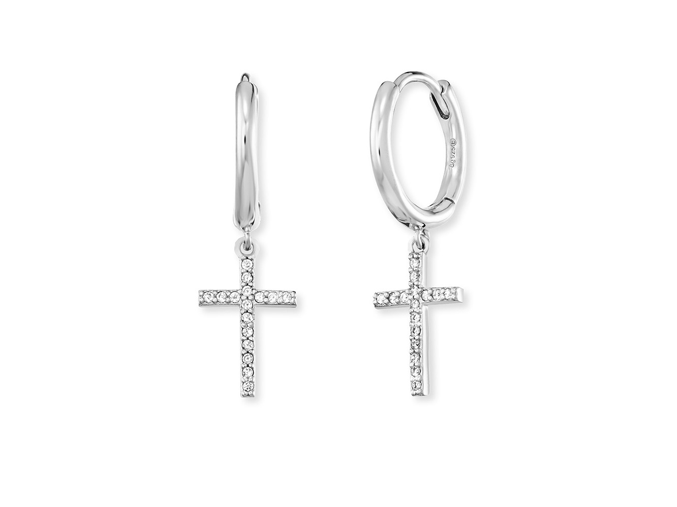 Produktbild von Engelsrufer Damen Creole Paradise Aus Sterling Silber - Clipverschluss - Nickelfrei - 16,5 Mm, 1,7 Cm, Plata De Ley, No Es Una Piedra Preciosa