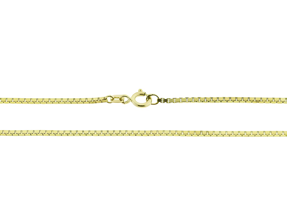 Venezianerkette aus Gold 333 mit einer Länge von 52,5 cm, modisches Design, hochwertig verarbeitet von Juwelier Harnisch, ideal als elegantes Schmuckstück für jeden Anlass.