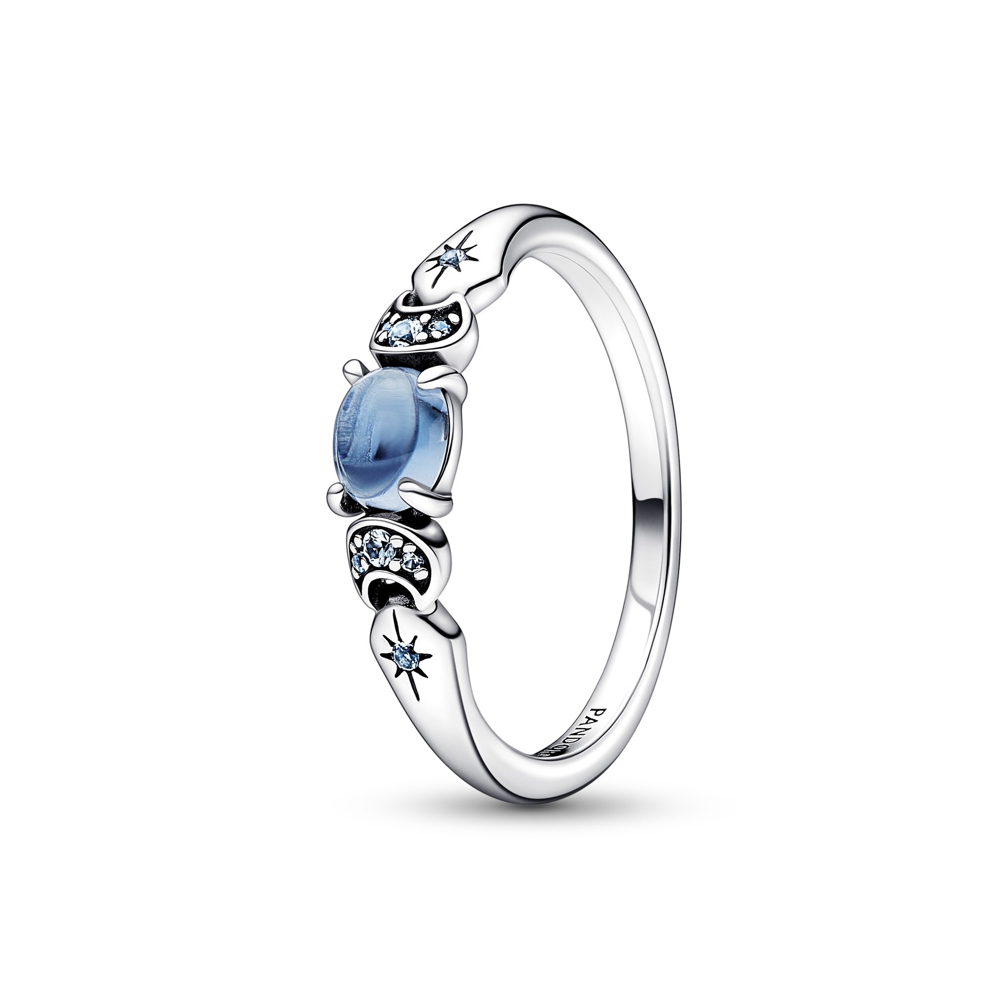 Pandora Disney - Disney Aladdin Prinzessin Jasmin Ring - Sterling Silber - Kristall - Blau