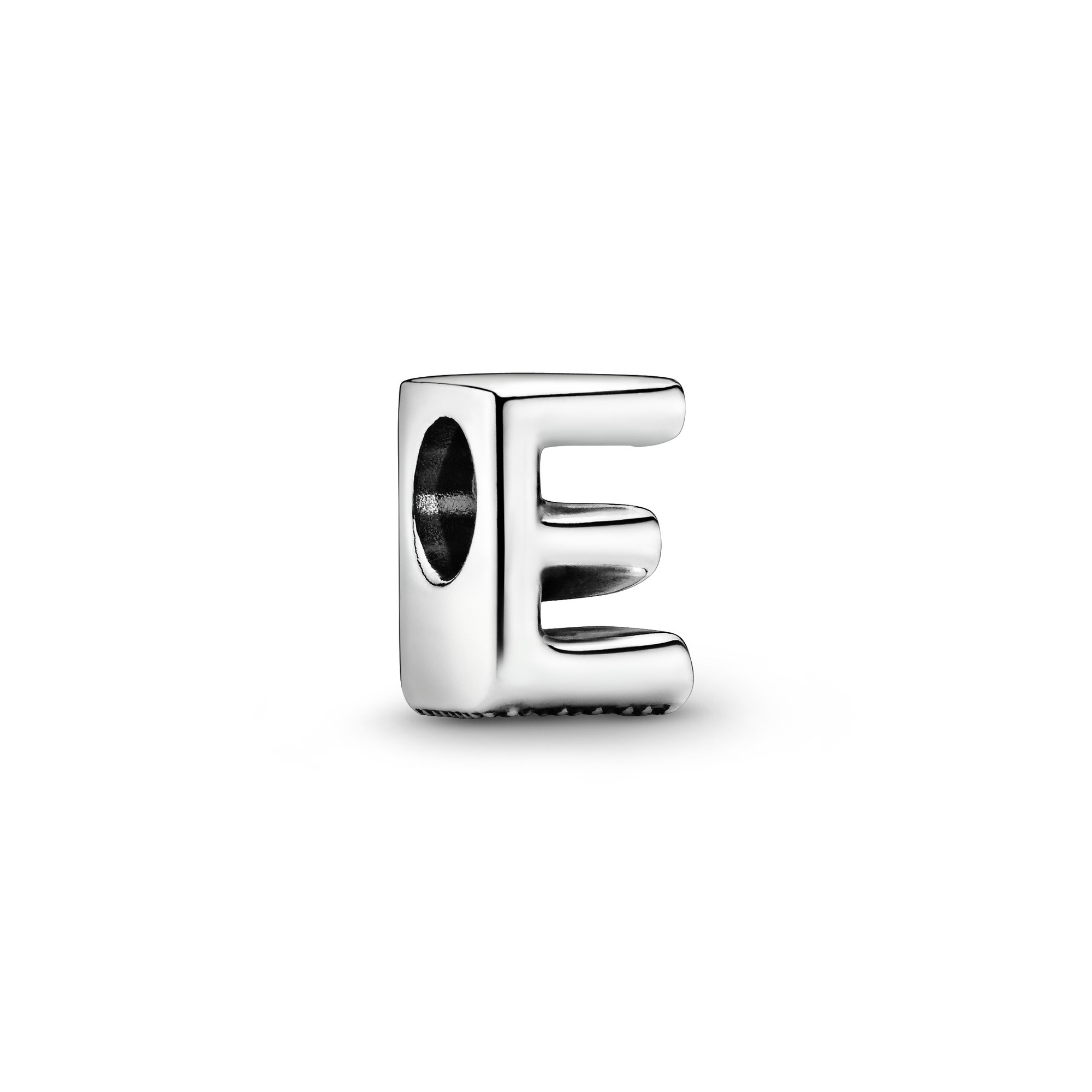 PANDORA Charm - Buchstabe E - Letter E - 925 Sterling Silber