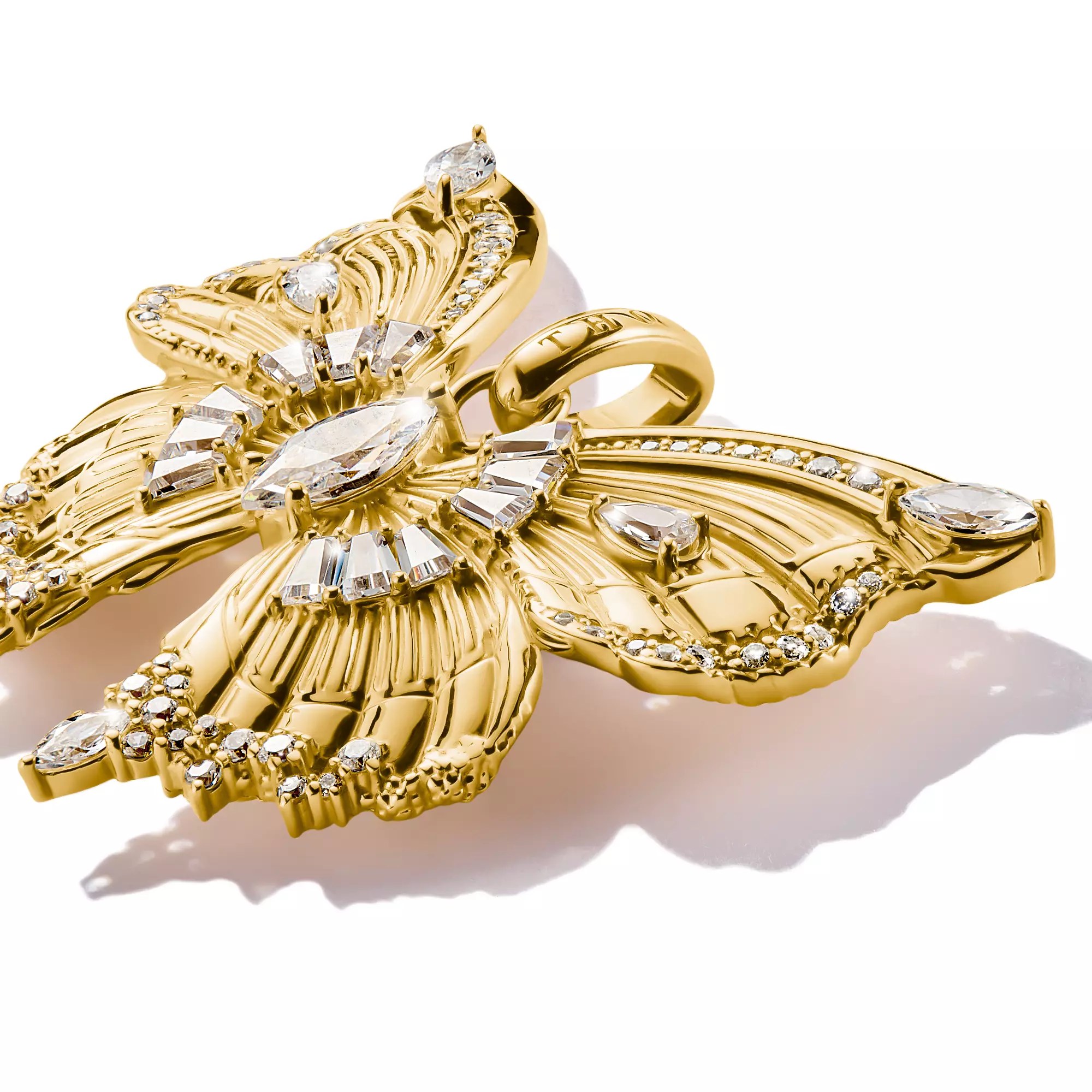 Thomas Sabo Anhänger - Butterfly - Schmetterling - Blooming Skies - Silber vergoldet – Ansicht 3