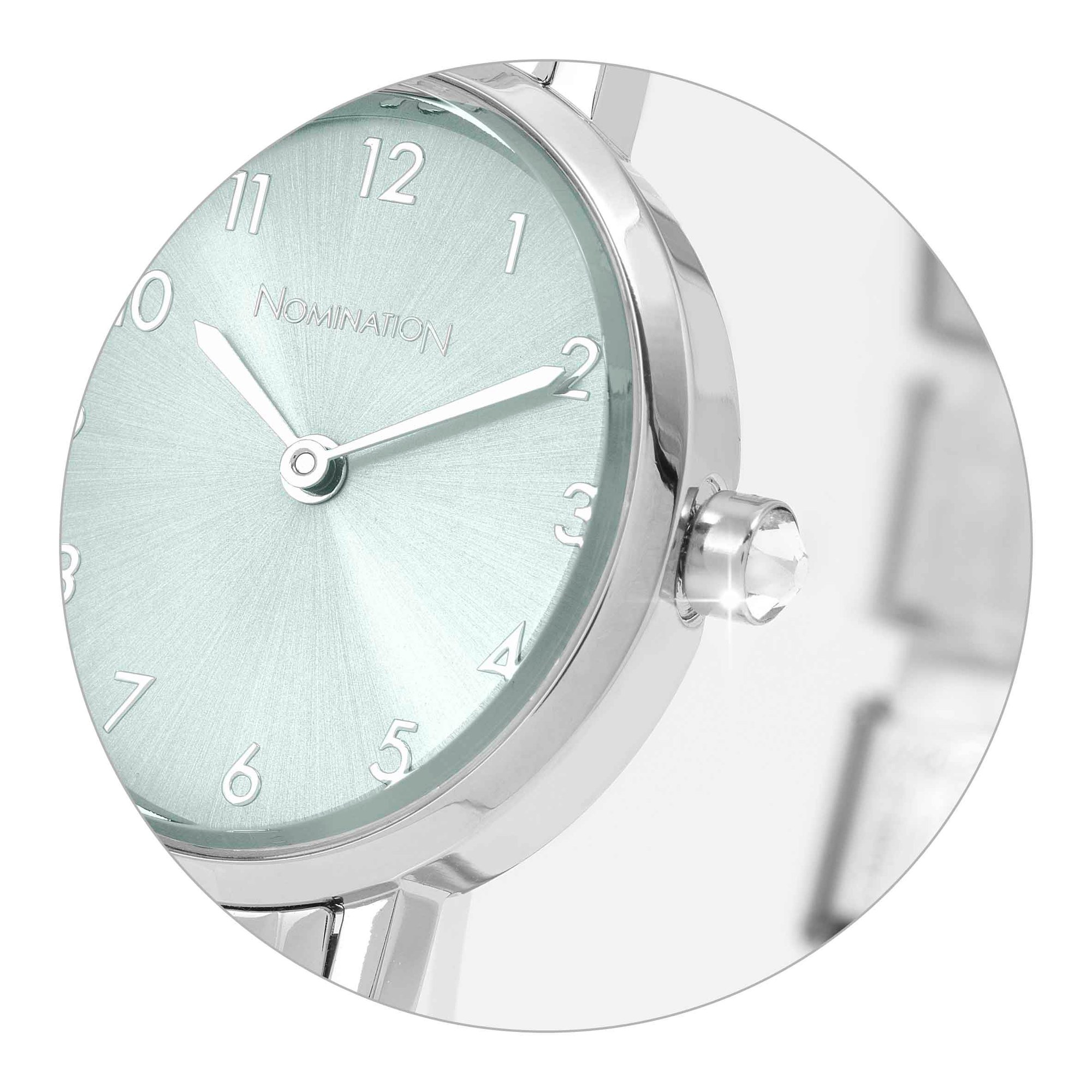 Nomination Time - Armbanduhren - Edelstahl - Grün – Ansicht 4
