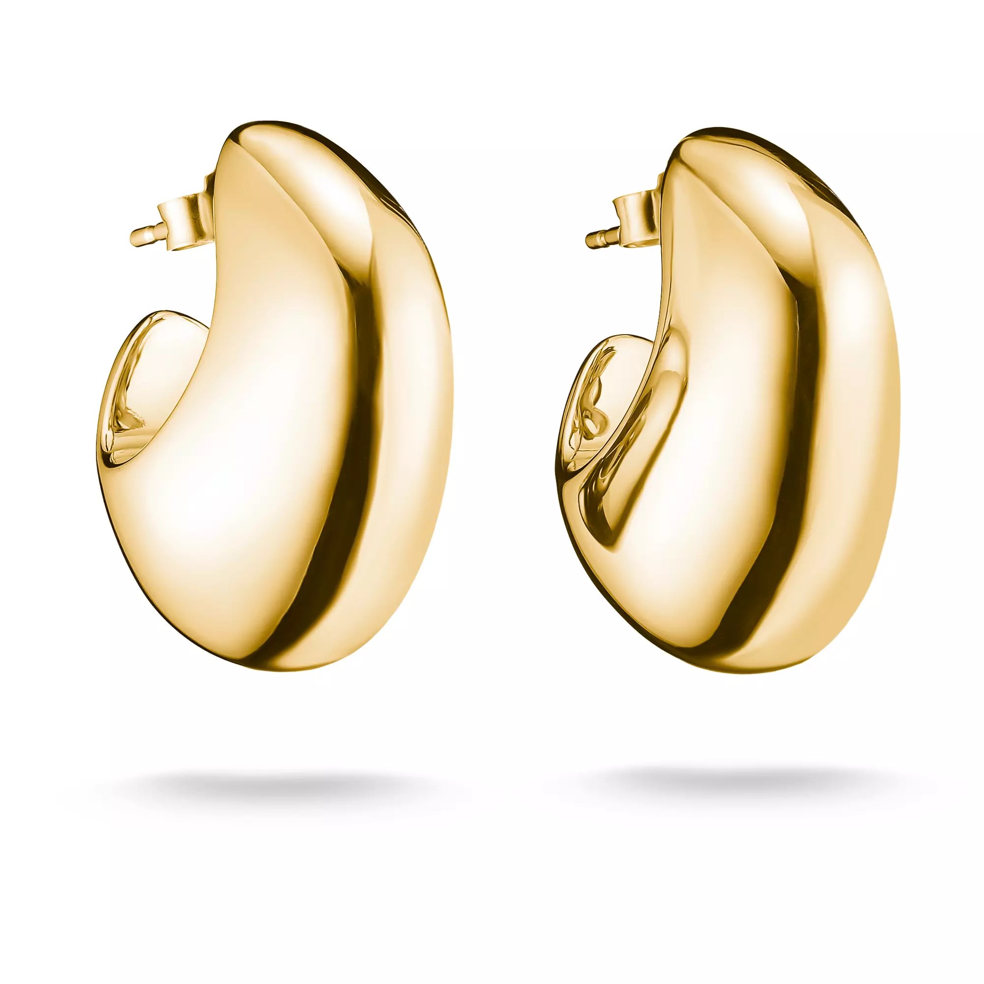Thomas Sabo Ohrringe Chunky – vergoldet – Ansicht 2
