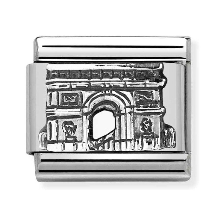 Nomination Composable Classic Charm Triumphbogen - Edelstahl, Sterling Silber