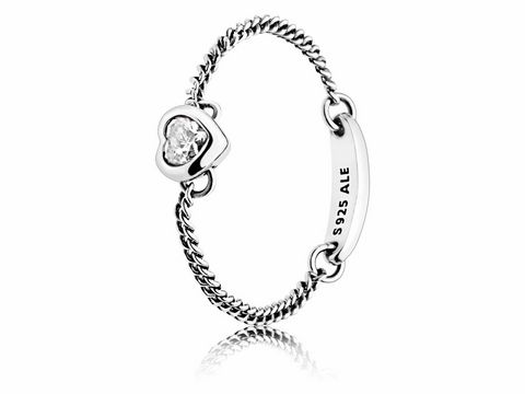 PANDORA - 197191CZ-58 - Spirited Heart - Temperamentvolles Herz - Ring - Gr. 58