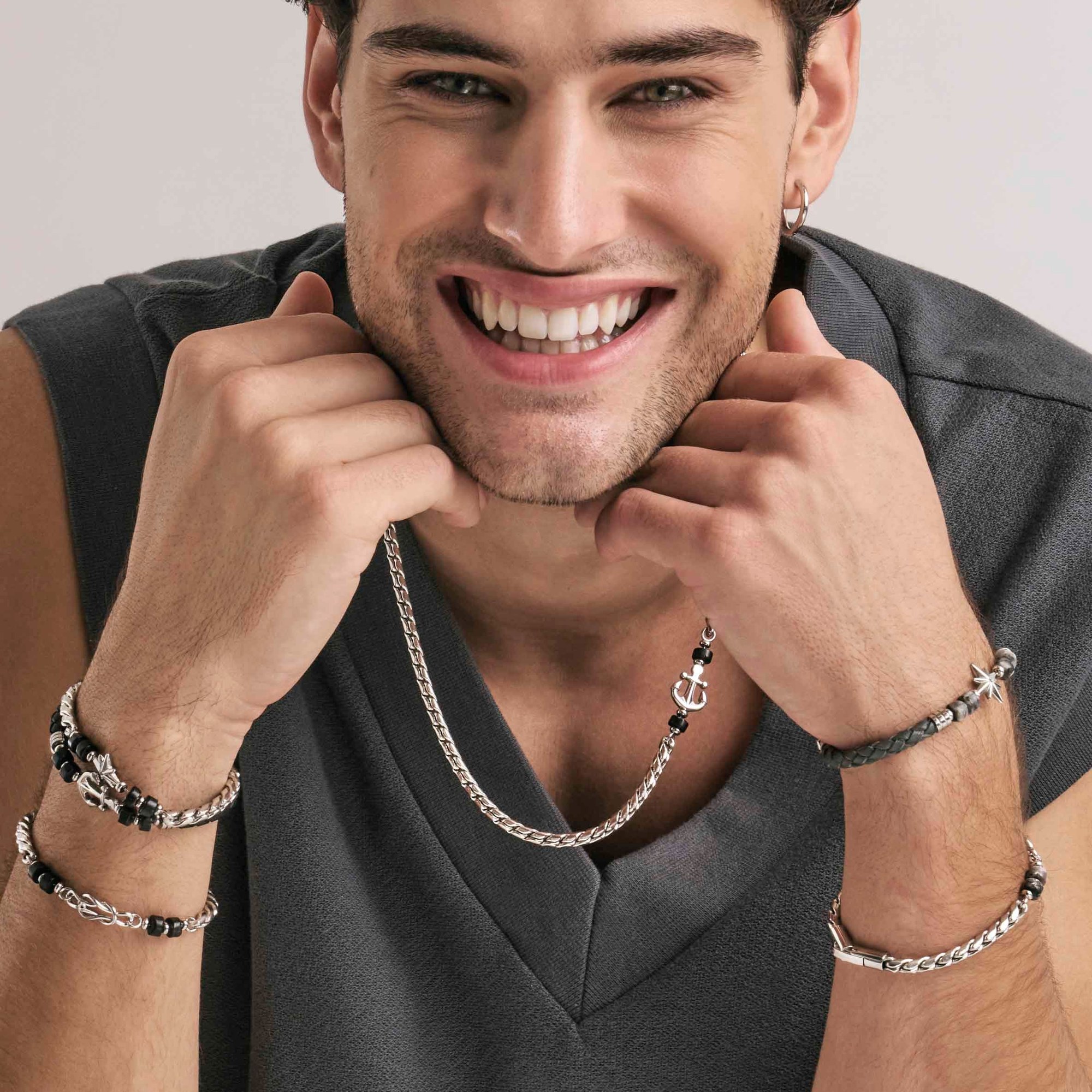 Nomination ATLANTE STONES EDITION Armband - Windrose - Sodalith - 19 - 23 cm – Ansicht 3