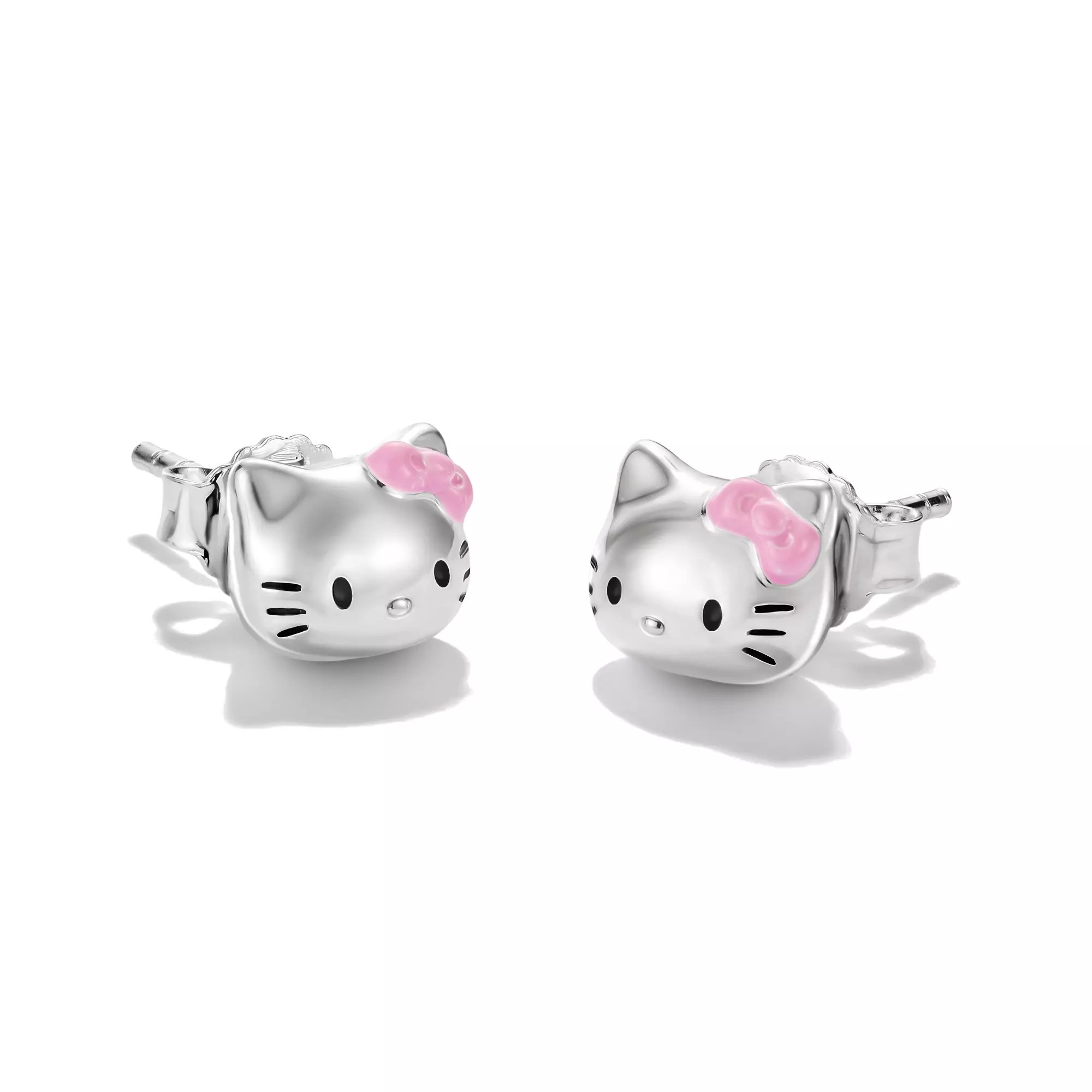 Thomas Sabo Hello Kitty - Ohrstecker - versilbert & Emaille – Ansicht 3