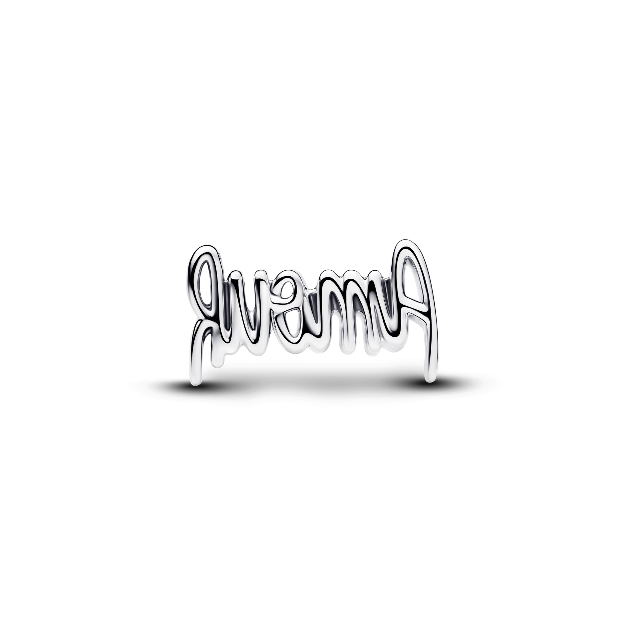 Pandora Armour Schrift - Charm - Silber – Ansicht 2