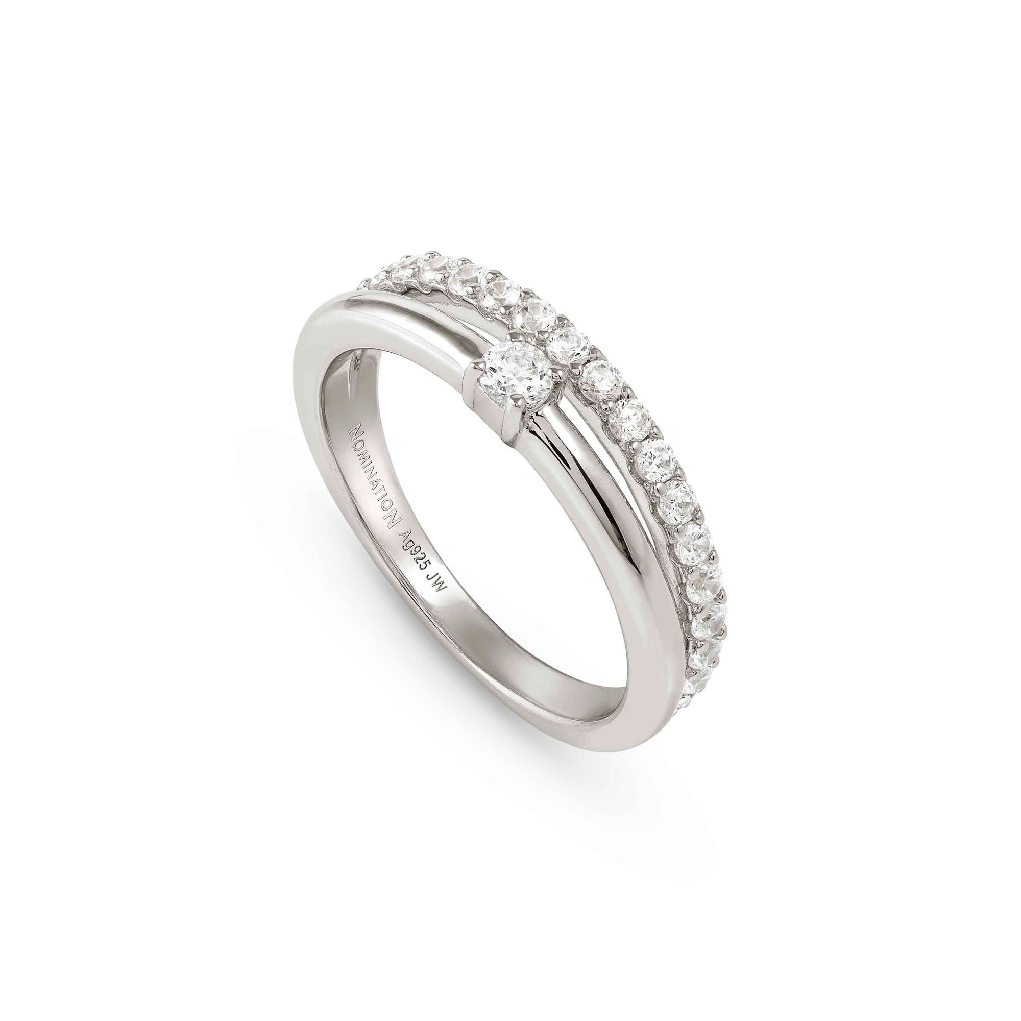 Nomination Sterling Silber - Weite 13 Ring - Cosmiclove – Ansicht 2