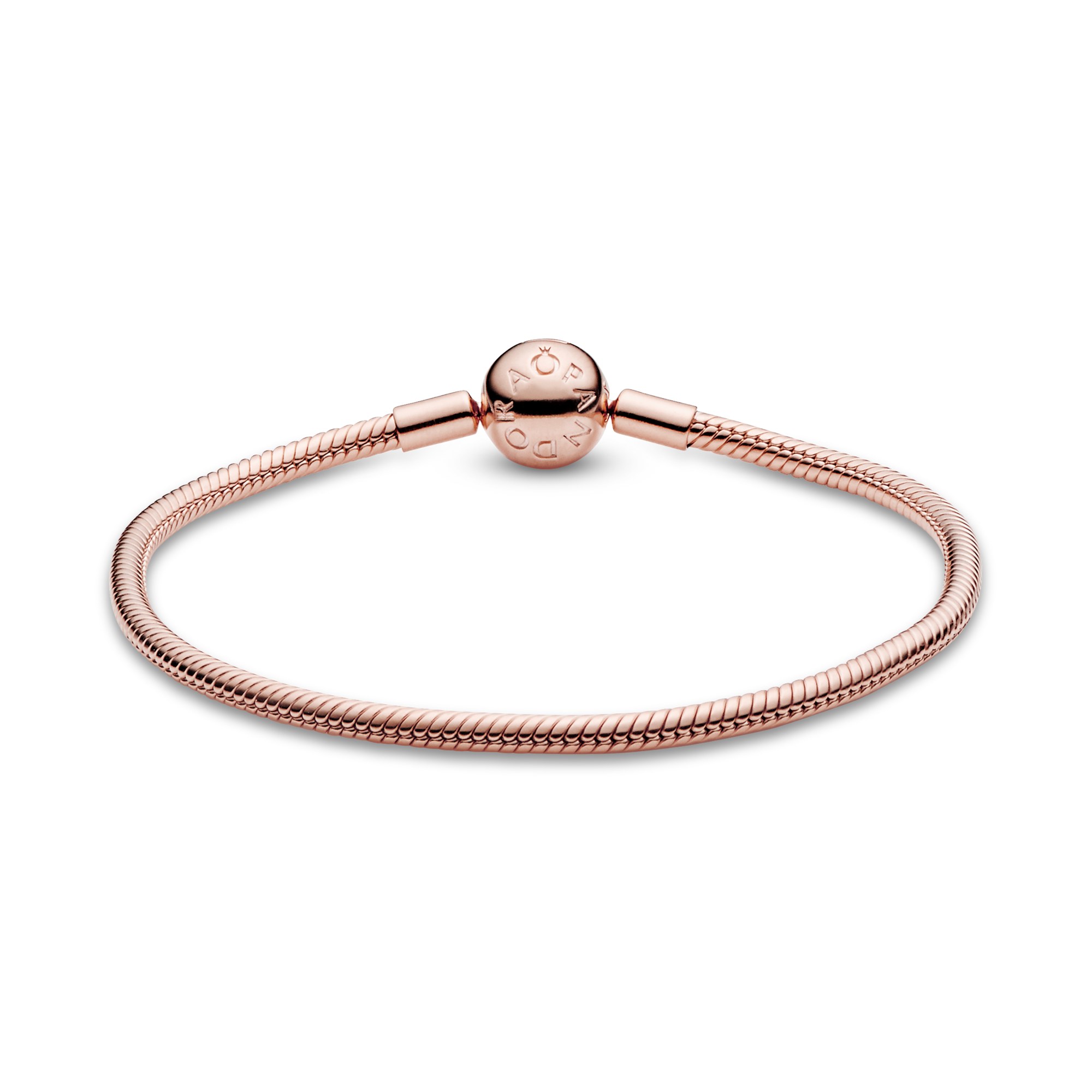 PANDORA Armband mit Kugelverschluss, glatt PANDORA Rose – Ansicht 4