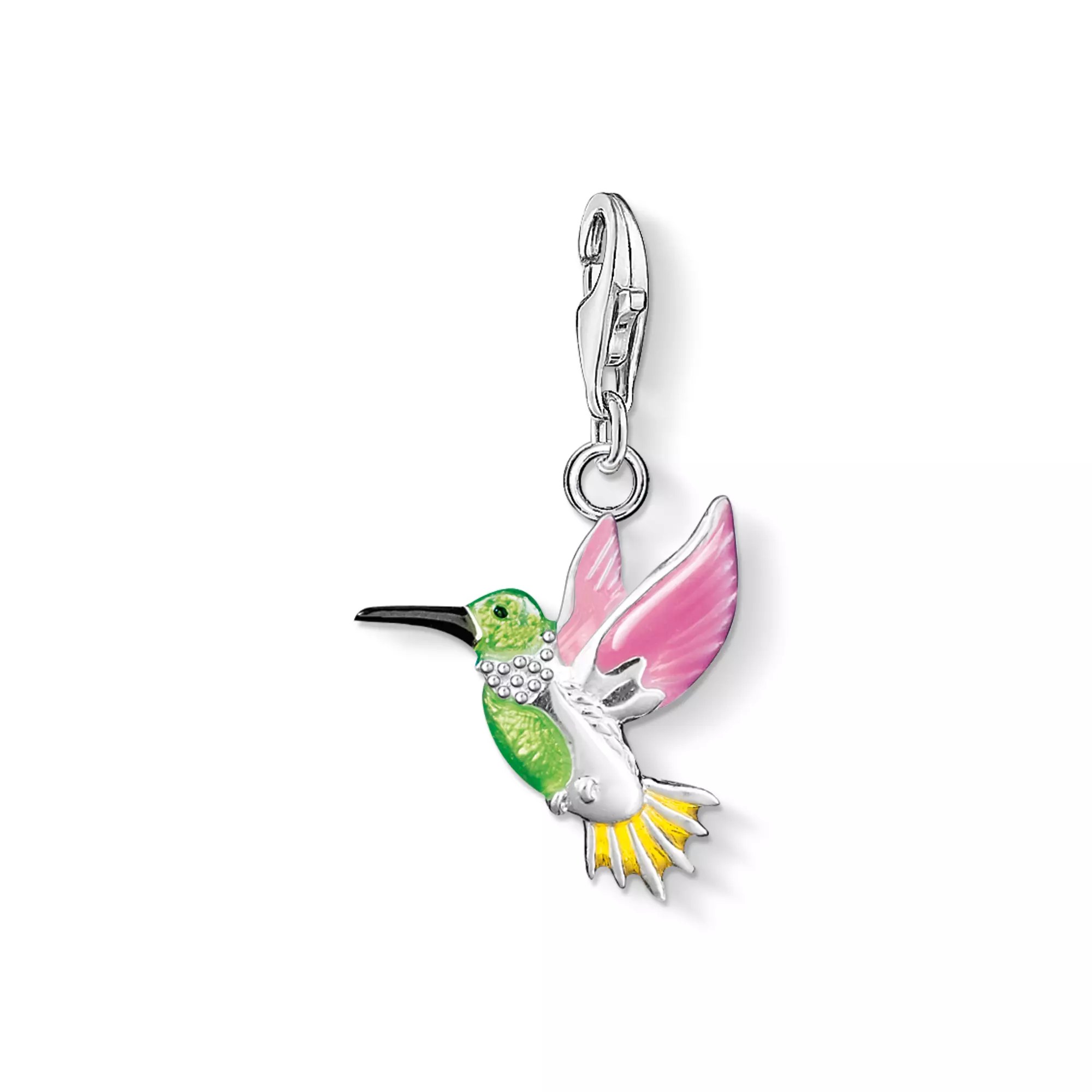 Thomas Sabo Kolibri - charms Anhänger - Silber + Kaltemail