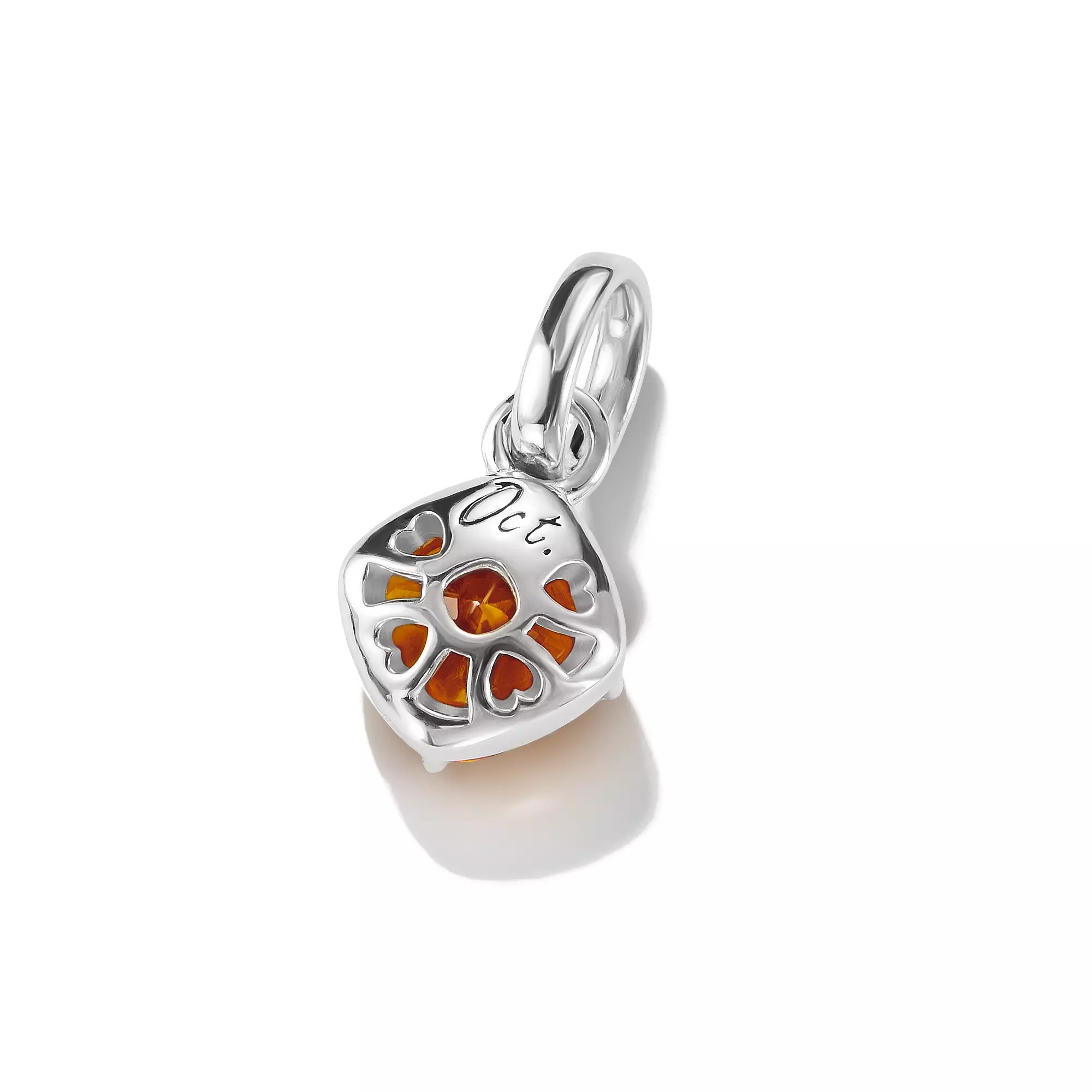 Thomas Sabo Connect - Birthstones Charm - Oktober - Silber & Keramik Stein - Grün - Charm mit Öse – Ansicht 2