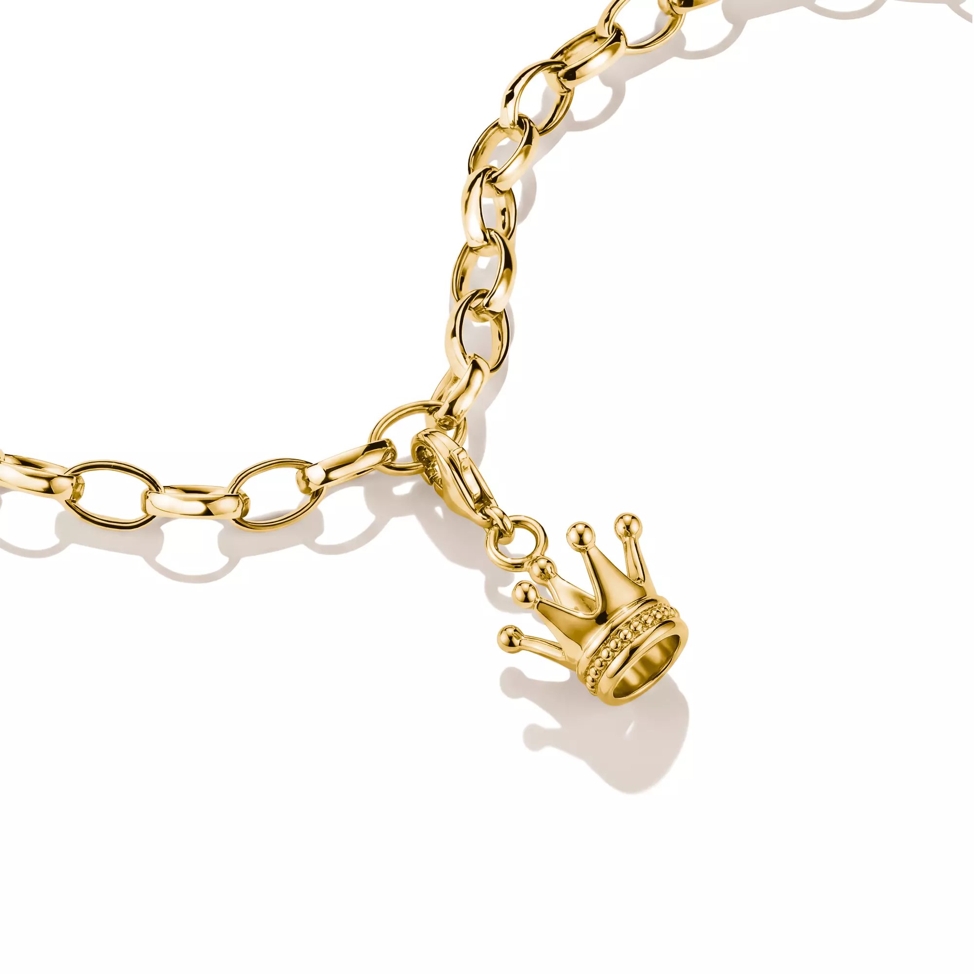 Thomas Sabo Charm Krone - 18k Gelbgold Vergoldung – Ansicht 2
