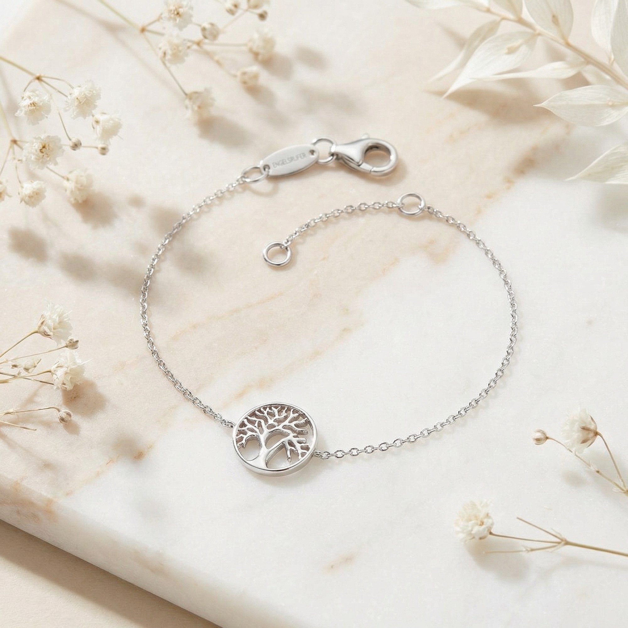 Engelsrufer LEBENSBAUM Armband - Silber rhodiniert 17 cm – Ansicht 4