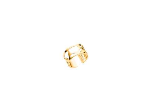 Les Georgettes Ring in Gold, Modell GIRAFE, Größe 60-62, 12 mm breit, elegantes und modernes Design, ideal für jeden Anlass, exklusiv und stilvoll.