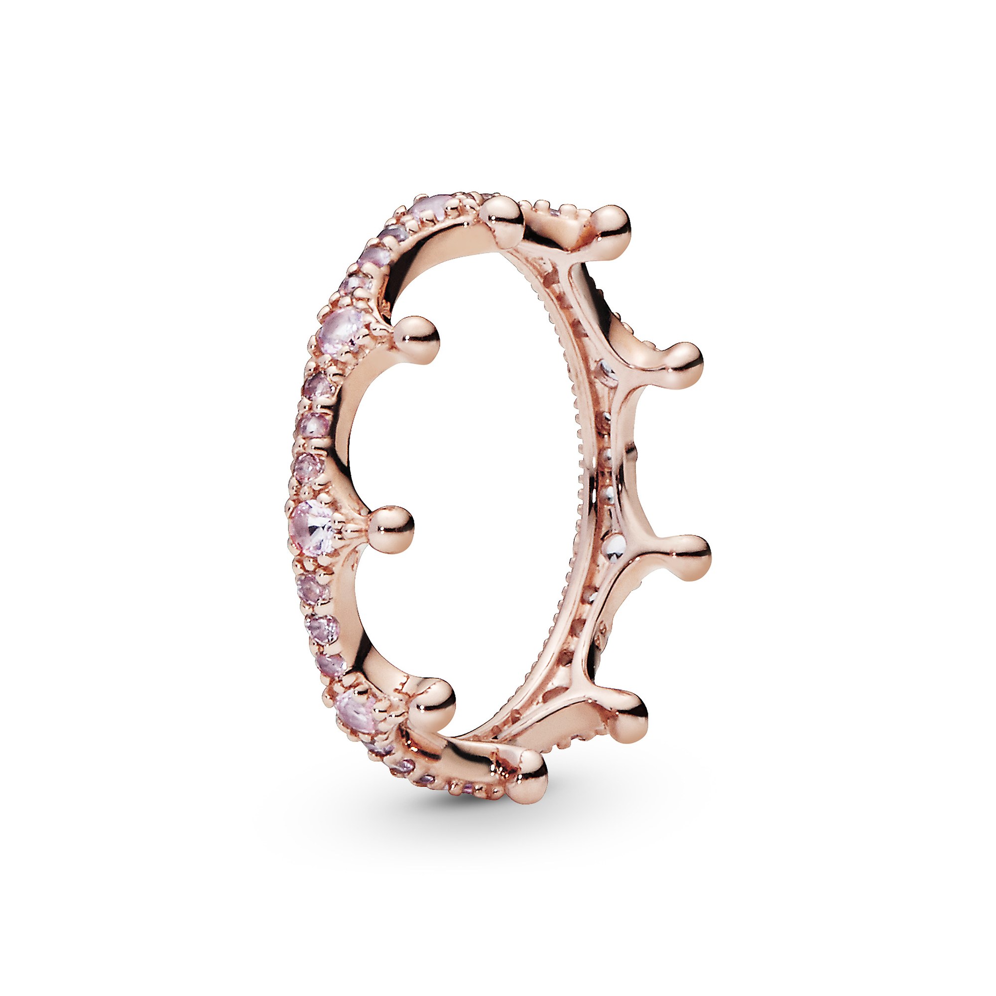 PANDORA Pink Enchanted Crown - Ring