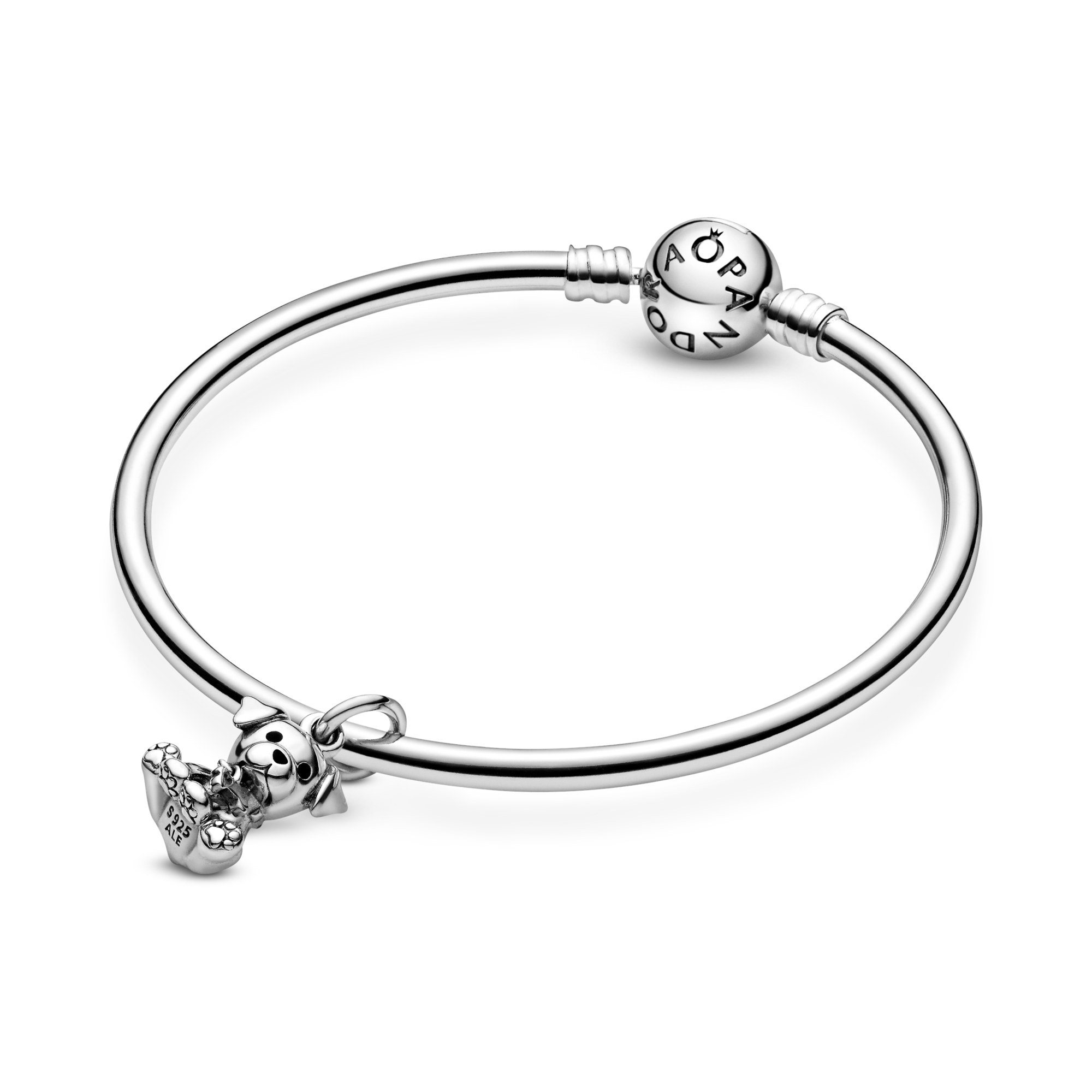 Pandora Labrador dog - Labrador Hund - Silber – Ansicht 4