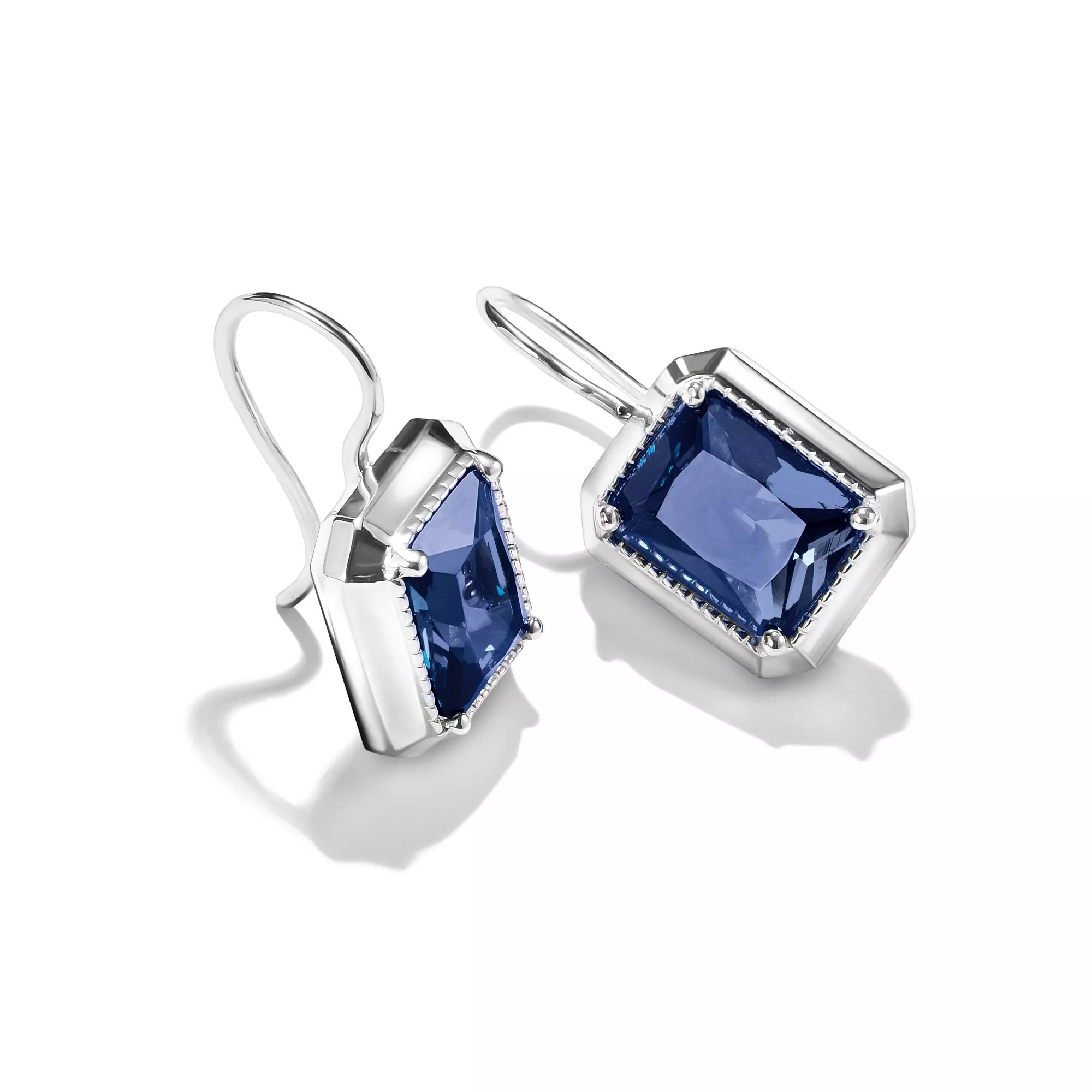Thomas Sabo ELYNDRA - Ohrringe - Sterling Silber recy. & Nano-Kristall - blau – Ansicht 2