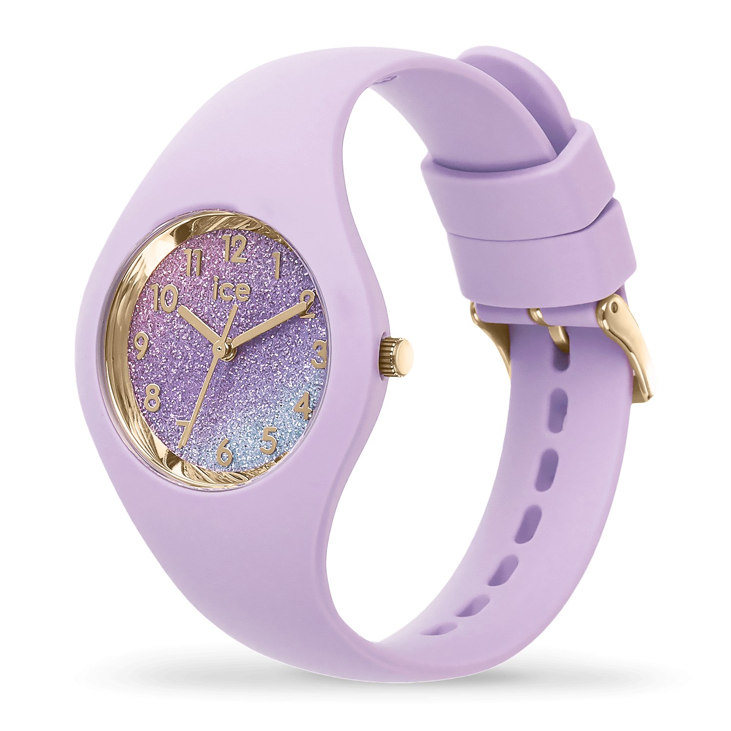 Ice-Watch ICE glitter - Lilac cosmic - Small – Ansicht 3