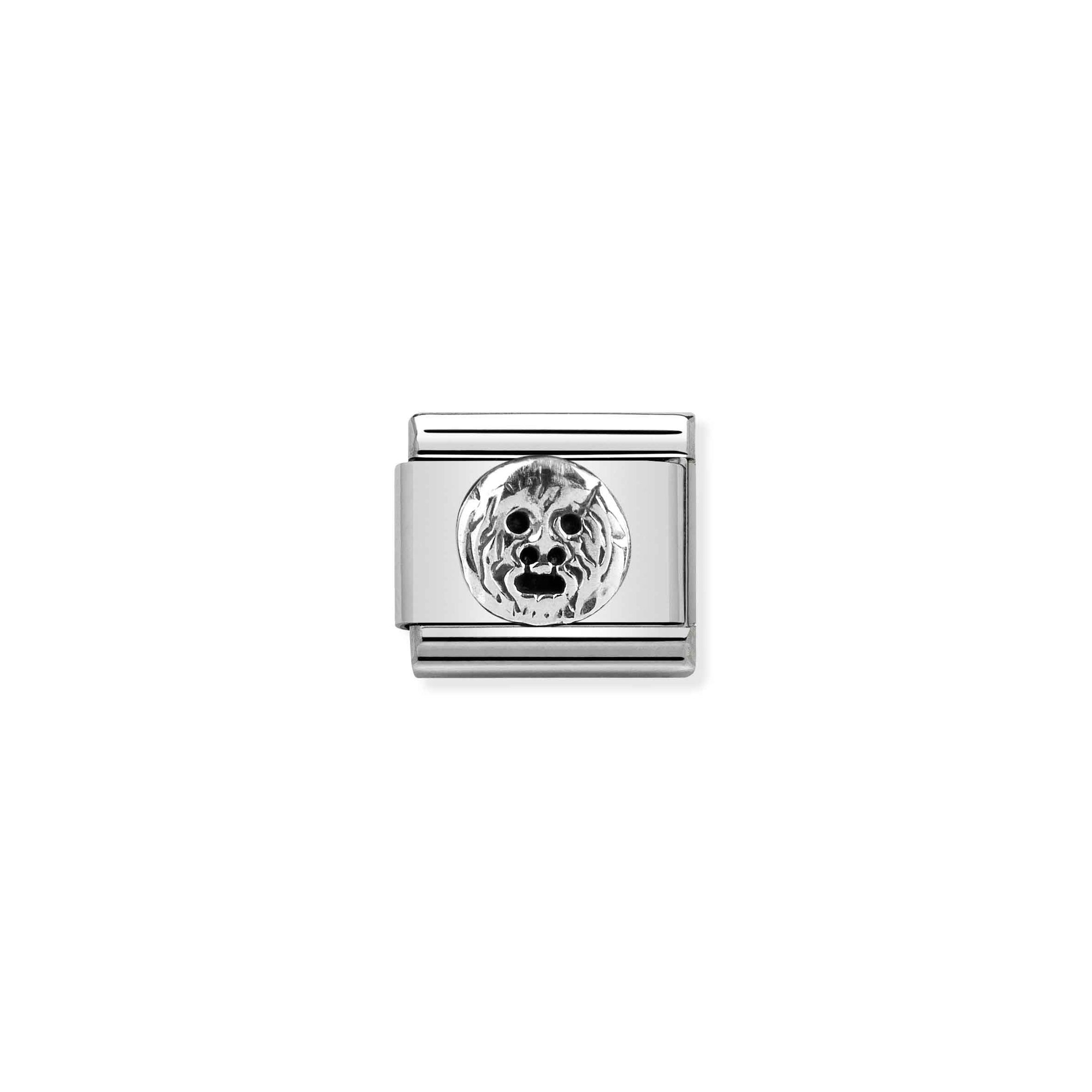 Nomination Composable Classic Charm Mund der Wahrheit - Edelstahl, Sterling Silber