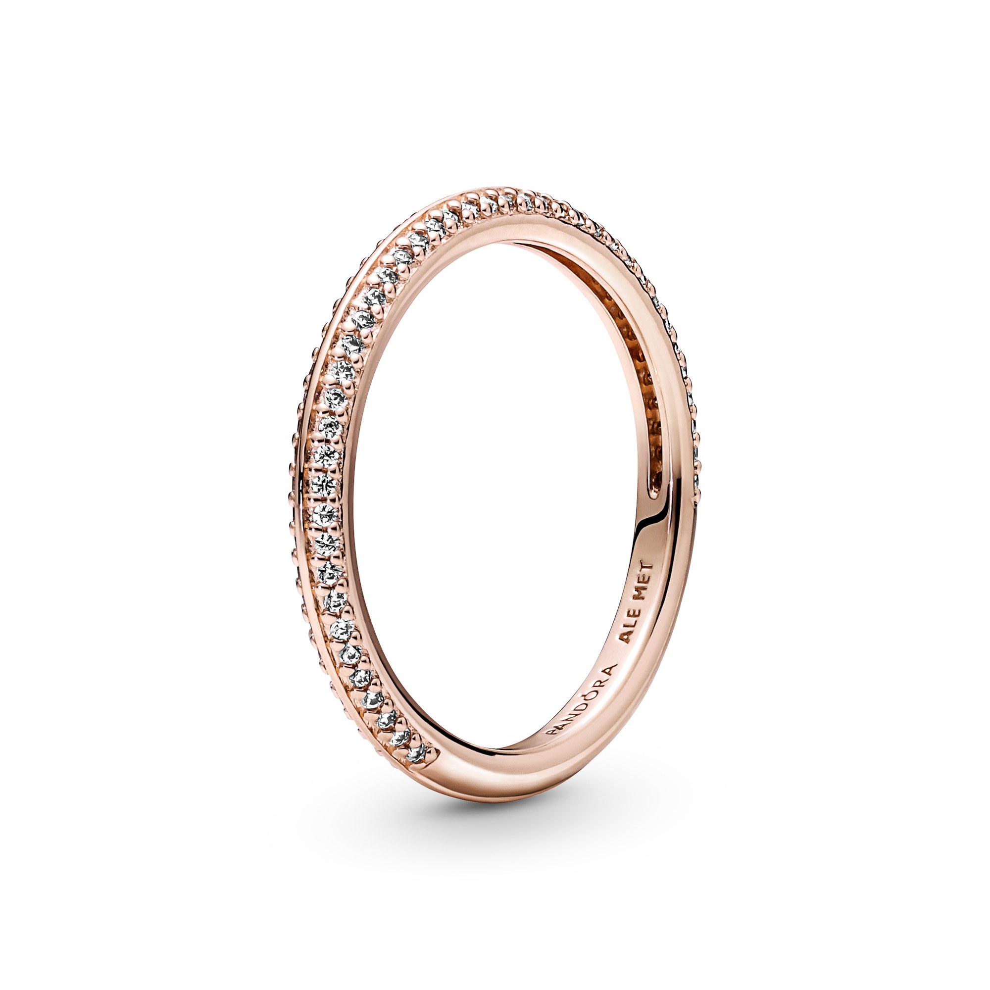 Pandora ME Ring - Pavé - Roségold Vergoldung - Zirkonia - klar