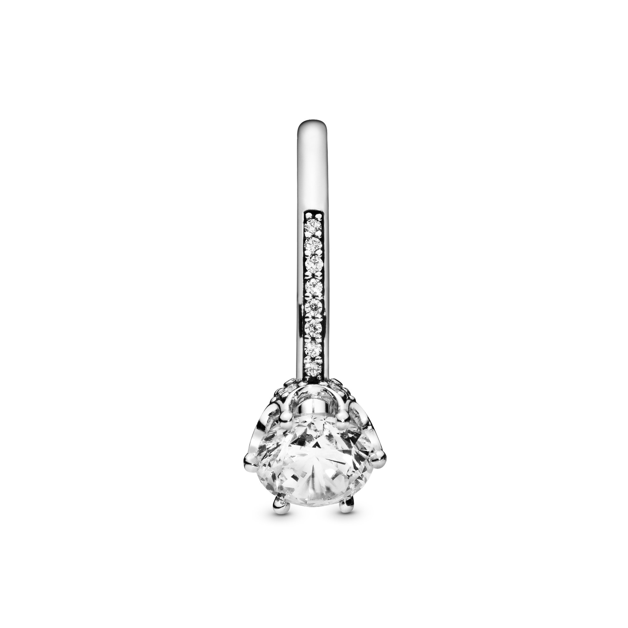Pandora Crown Sterling Silber Ring + Zirkonia – Ansicht 3