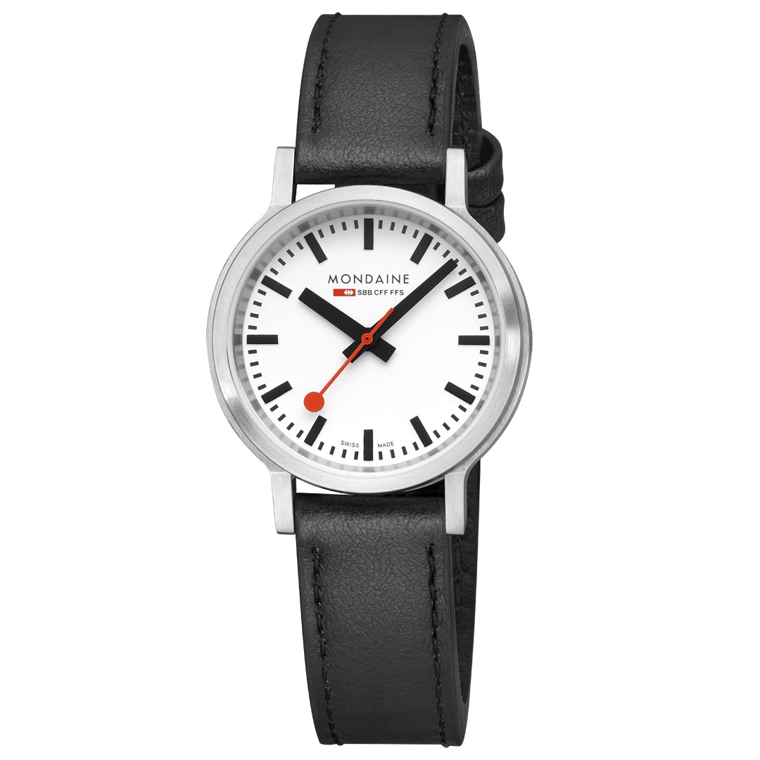 Mondaine Uhr stop2go - Edelstahl - 34 mm – Ansicht 4