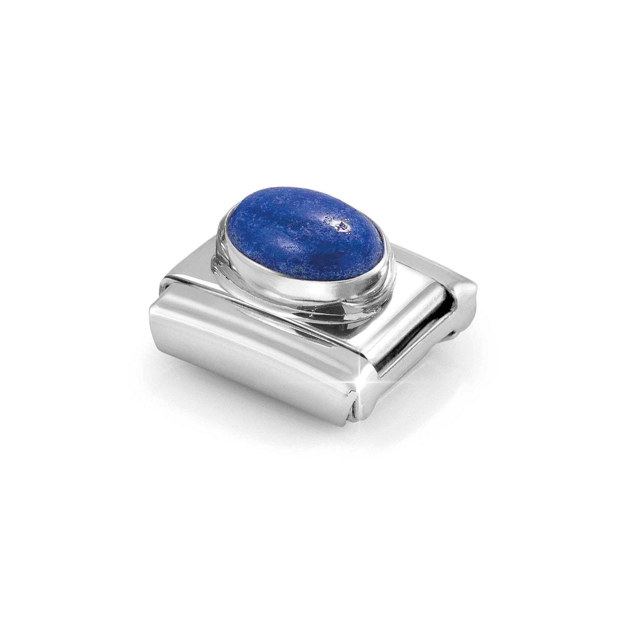 Nomination CLASSIC Element - Edelstein in Sterling Silber - Fassung - Lapislazuli – Ansicht 5