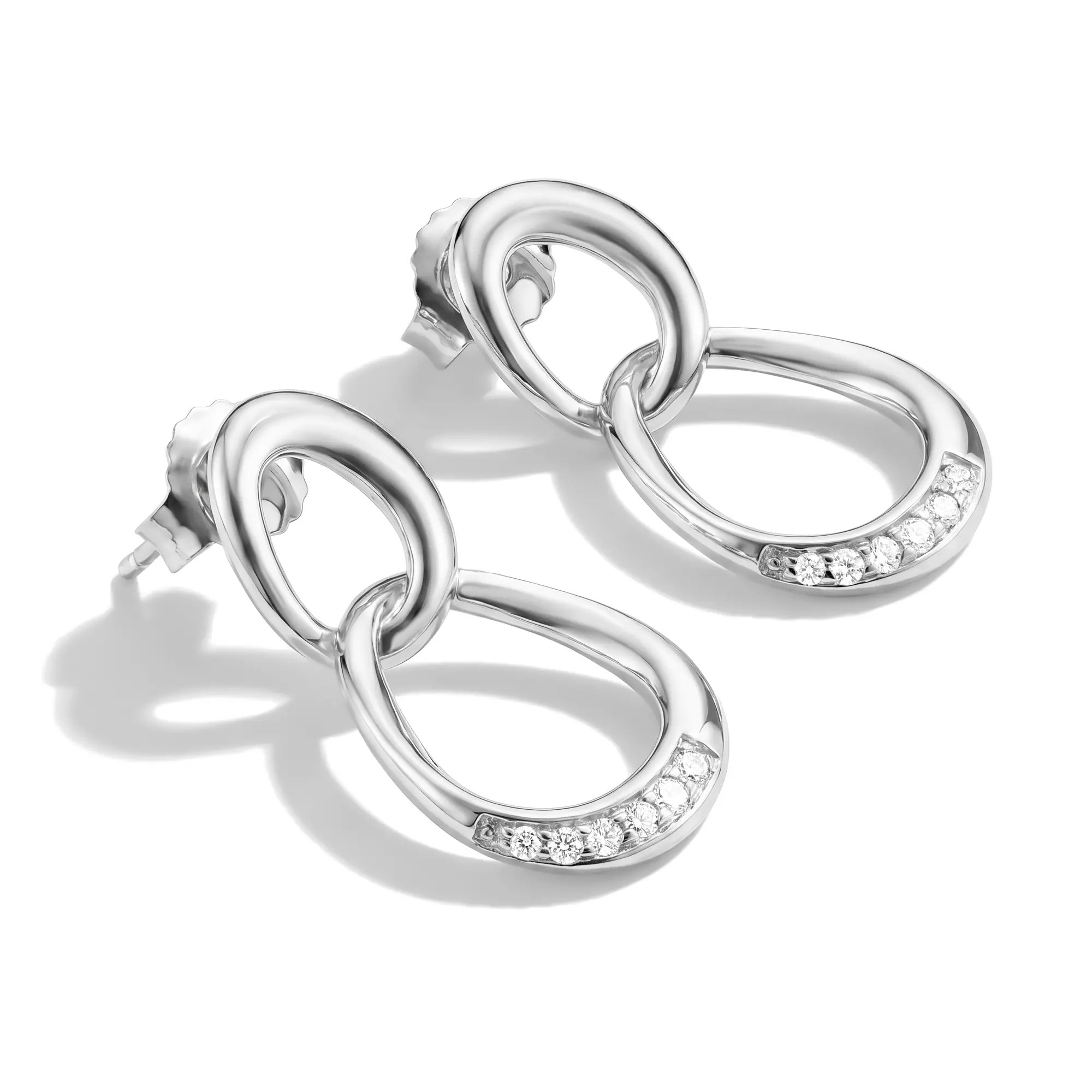 Thomas Sabo Together - Ohrringe - Sterling Silber recy. & Zirkonia – Ansicht 2