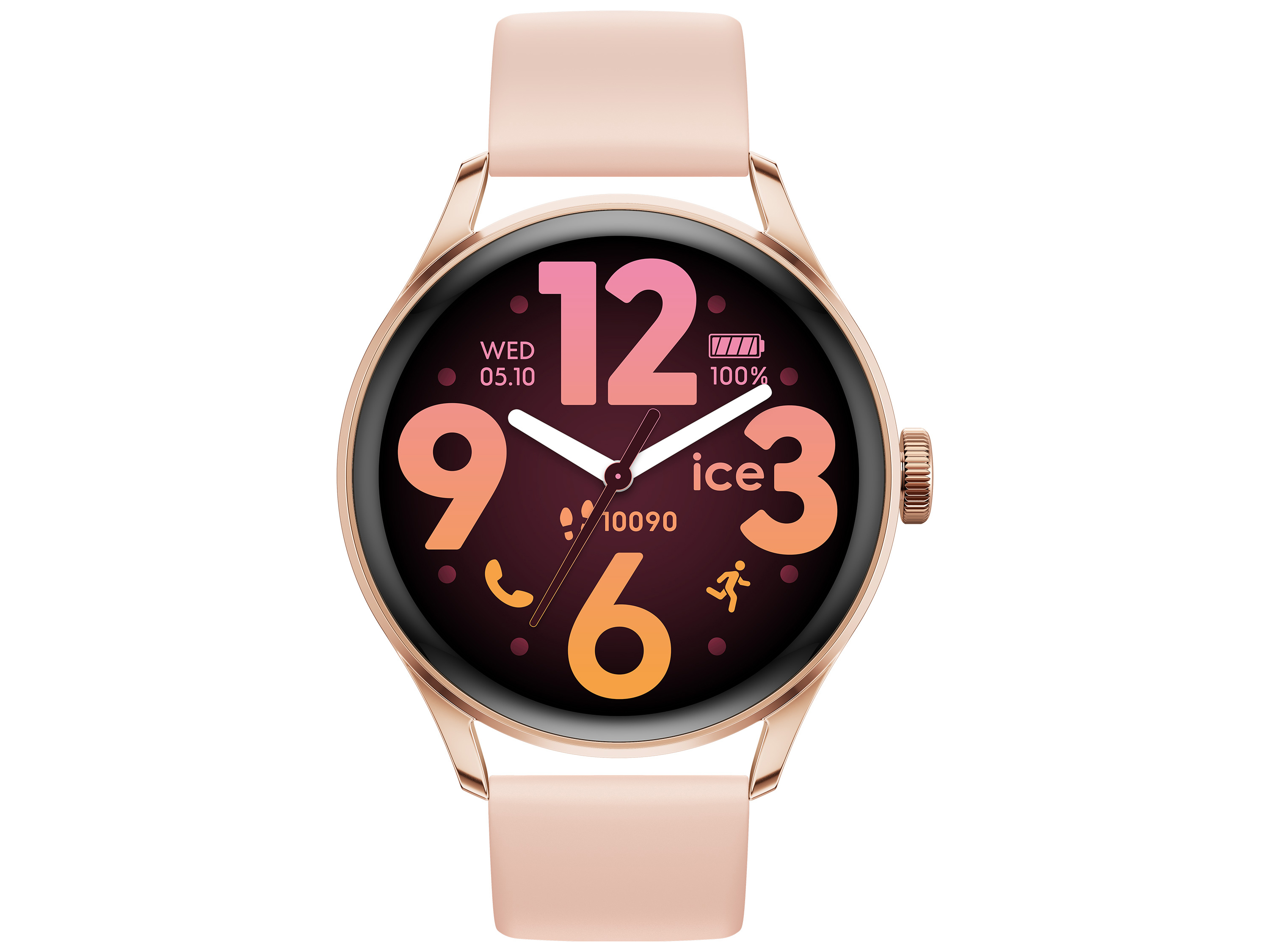 ICE Watch Uhr 025103 - ICE smart 3.0 Roségold Nude - 1.2 Zoll mit GPS