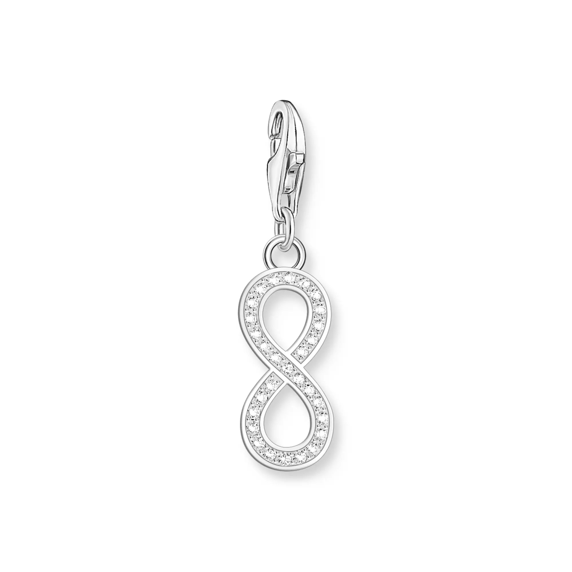 Thomas Sabo Charm-Anhänger - Infinity - Unendlichkeit Silber & Zirkonia