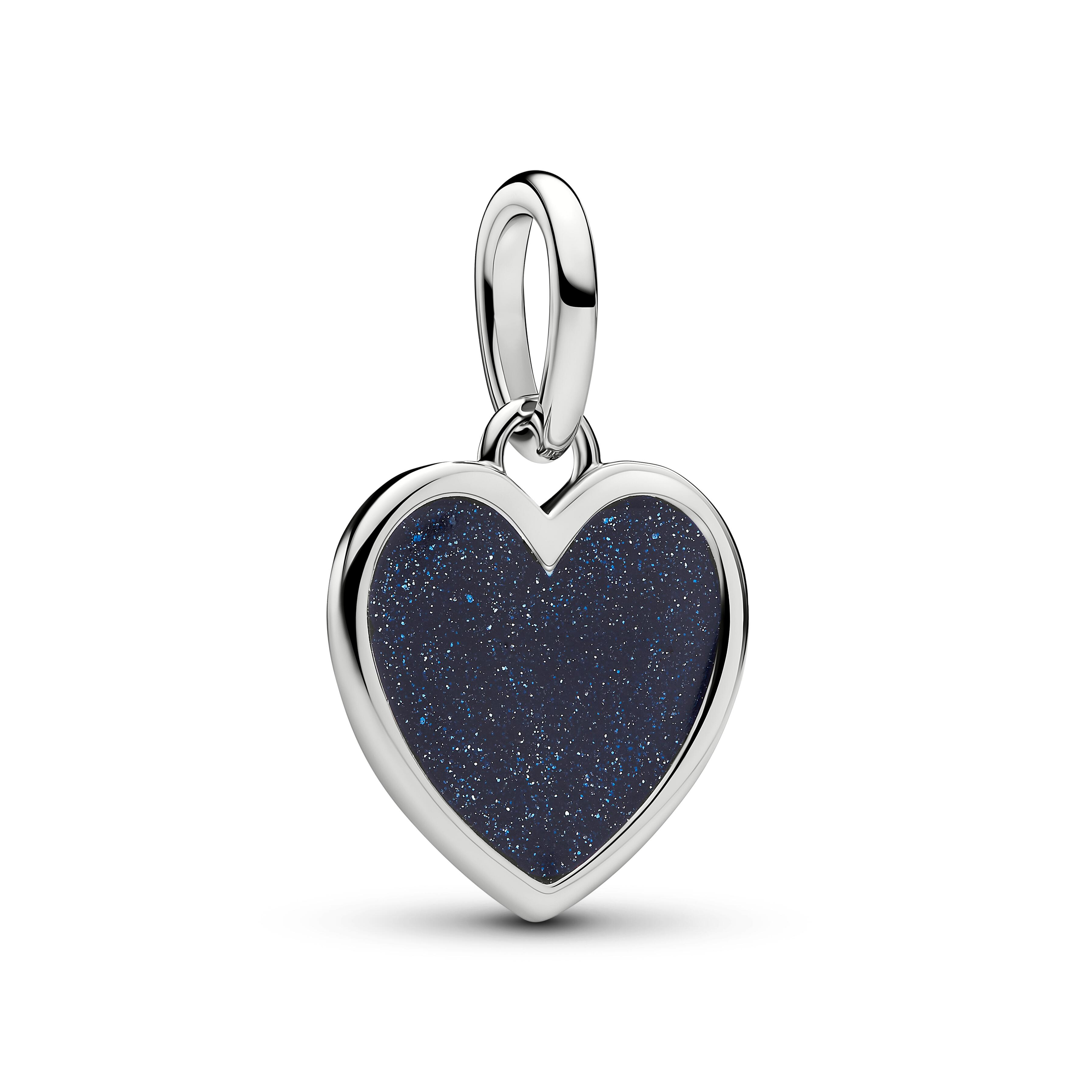 Pandora Moments - Hänge-Charm Herz - platiniert - 735088C01
