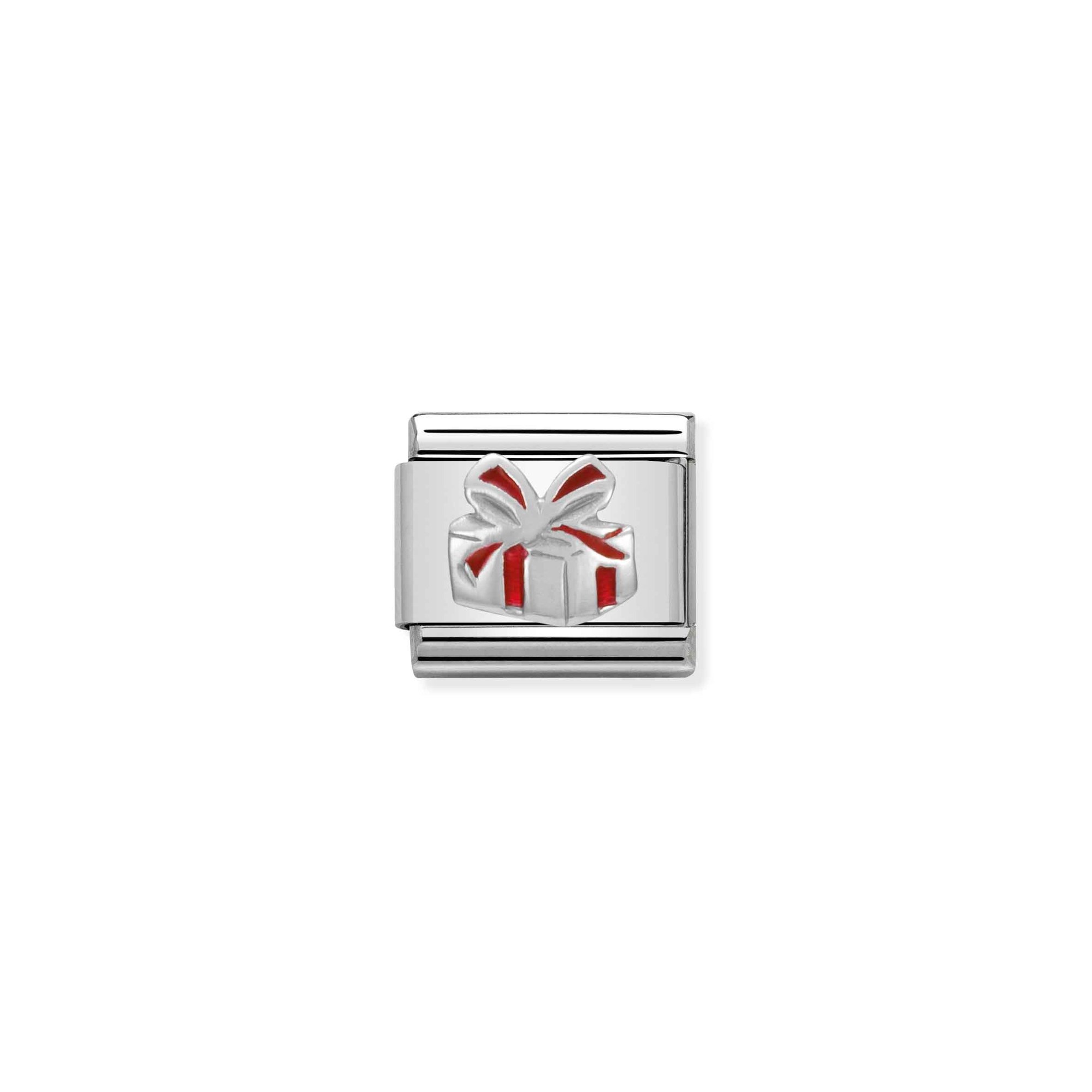 Nomination Composable Classic Charm SilverShine Geschenk - Edelstahl, Silber 925, Emaille