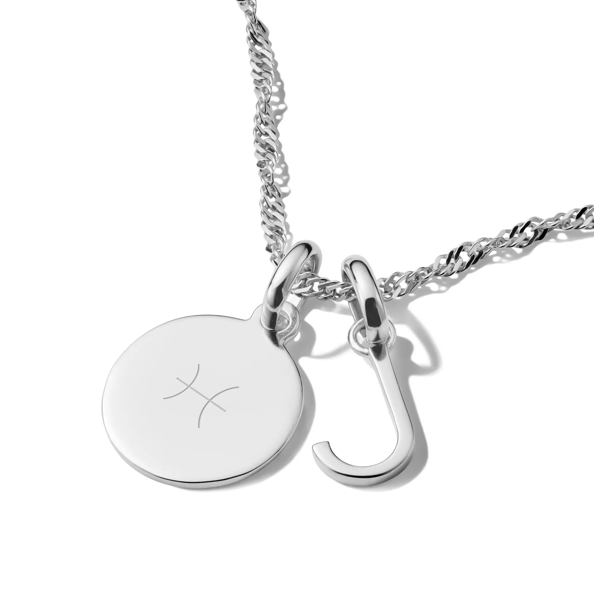 Thomas Sabo Connect - Buchstabe J - Charm mit Öse - Silber – Ansicht 3
