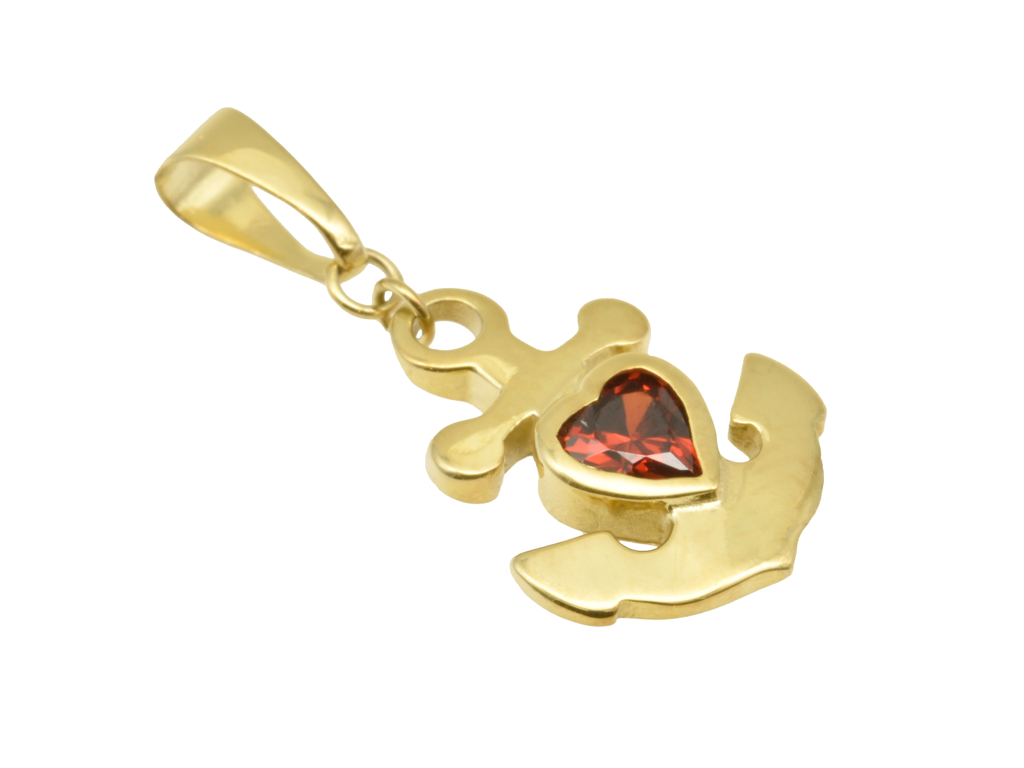 Silber Anhänger Glaube, Liebe, Hoffnung in gelbgold vergoldet und poliert, verziert mit Zirkonia, hergestellt von Juwelier Harnisch, symbolisiert Verbundenheit und positive Werte.