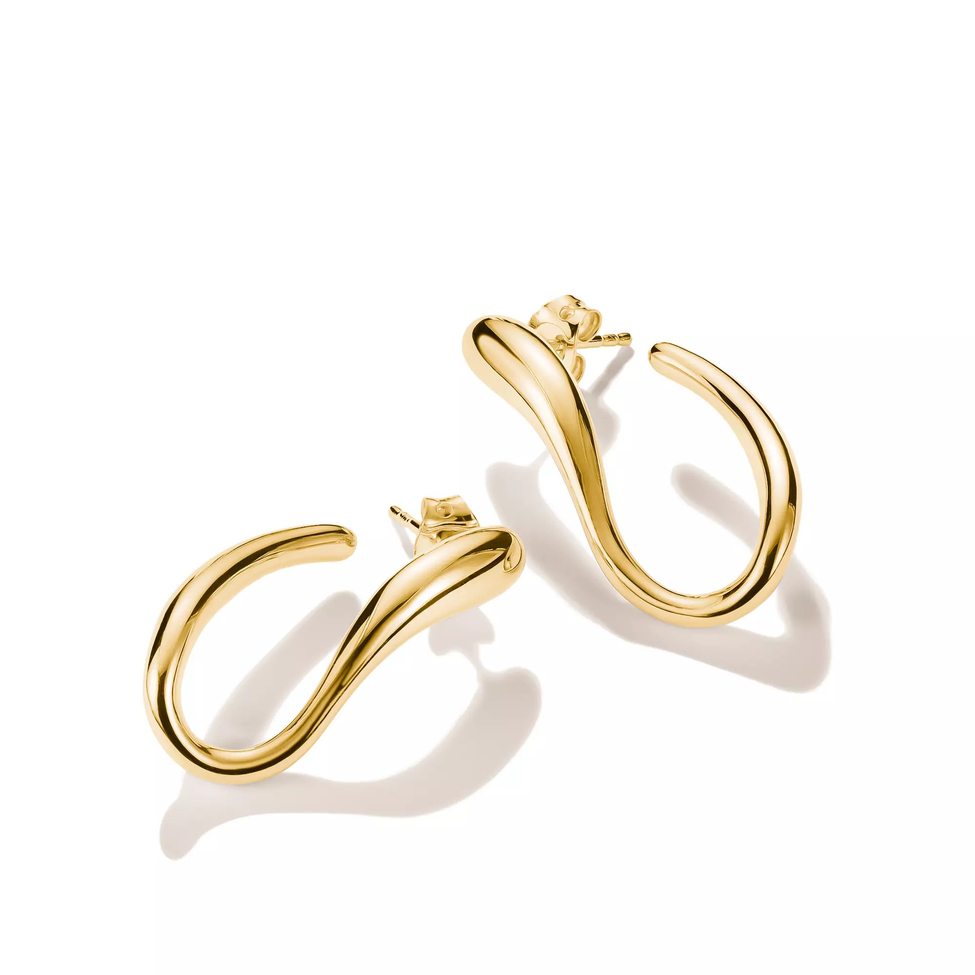 Thomas Sabo Creolen – vergoldet – 33,5 mm hoch – Ansicht 2