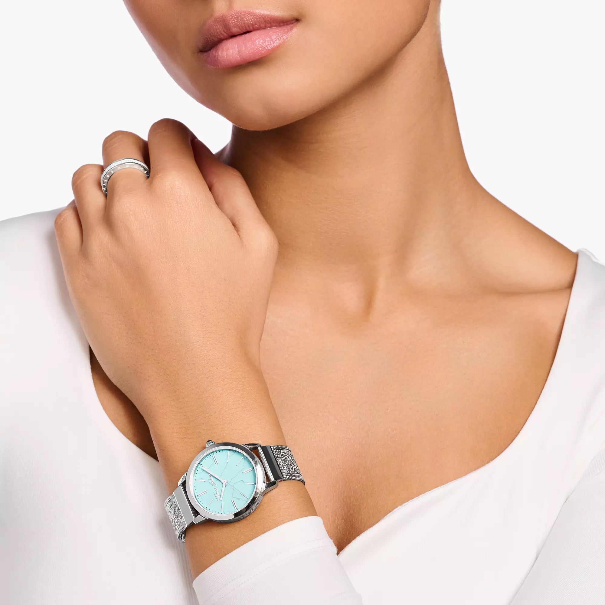Thomas Sabo Damenuhr - ZB türkis – Ansicht 4