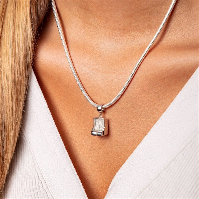 DUR Anhänger Strandkorb - P3998 - Sterling Silber – Ansicht 3