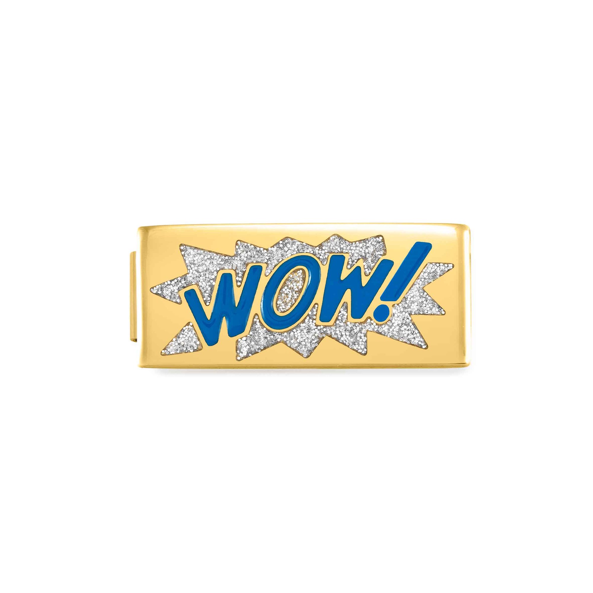 Nomination Classic GLAM Link Double Edelstahl mit Emaille Gelbgold - Wow