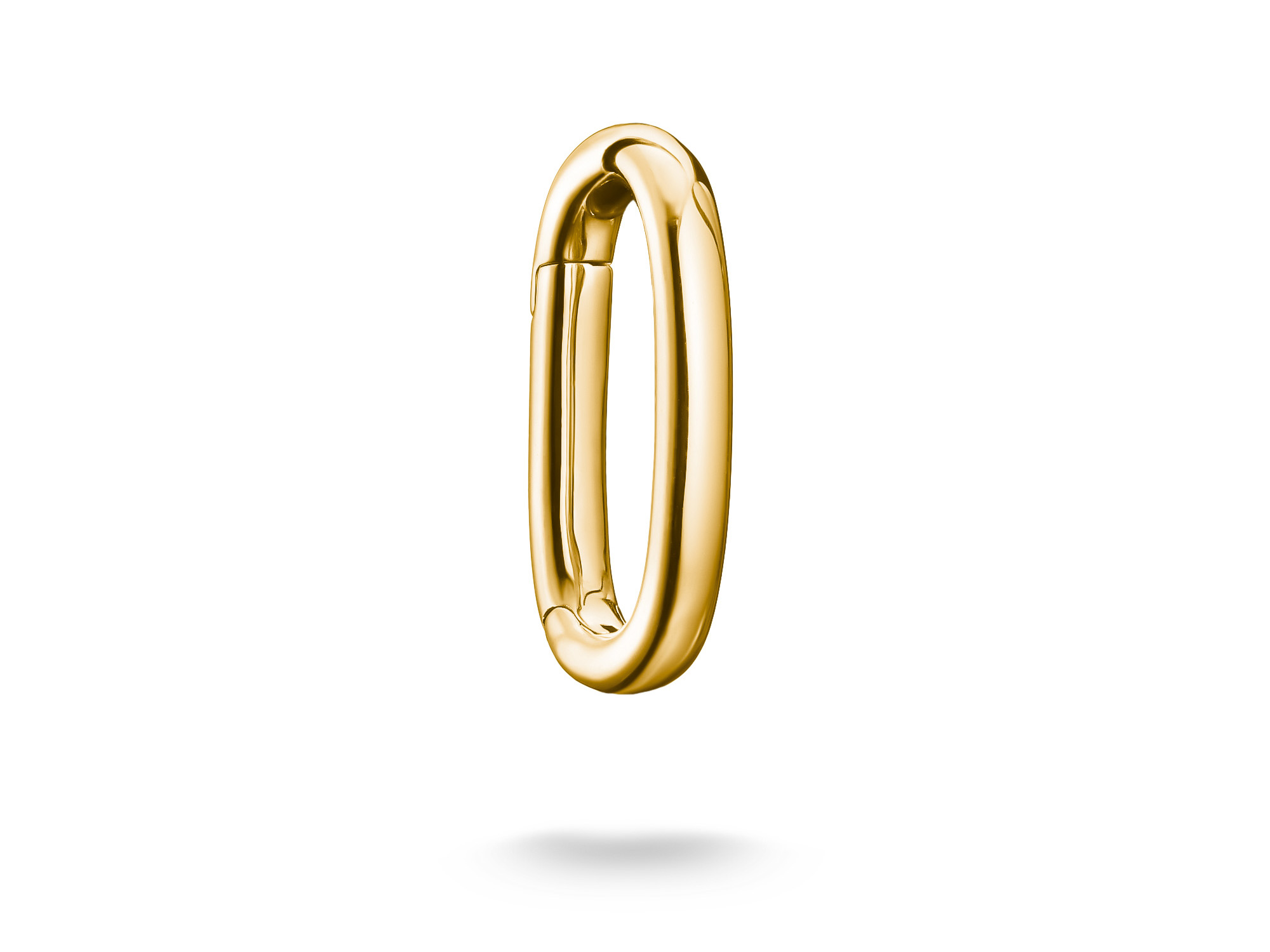Thomas Sabo Connect Link in Silber und Gelbgold Vergoldung, eleganter und schlicher Design, ideal zum Öffnen, Verlängern und Verbinden von Charms im Charm Club.