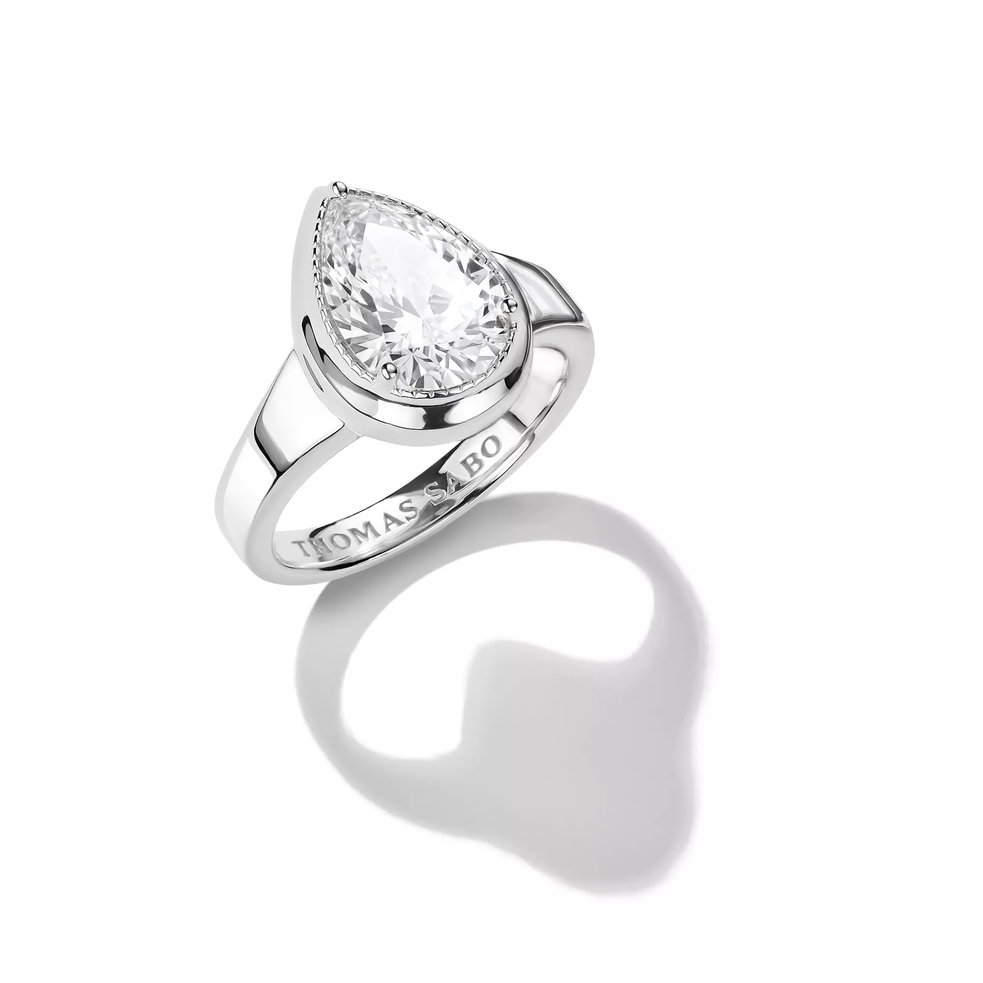 Thomas Sabo ELYNDRA - Ring - Sterling Silber recy. & Zirkonia