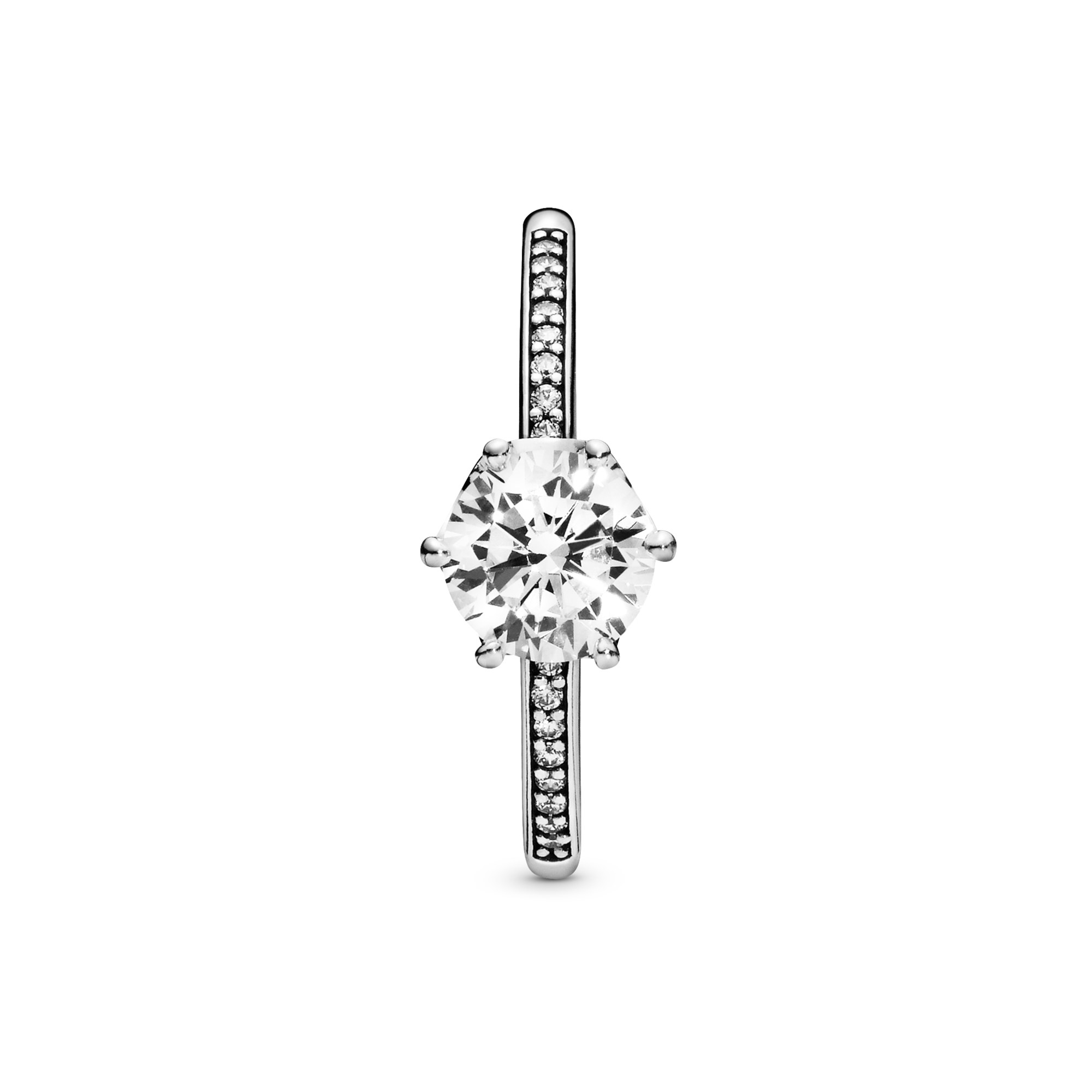 Pandora Crown Sterling Silber Ring + Zirkonia – Ansicht 4