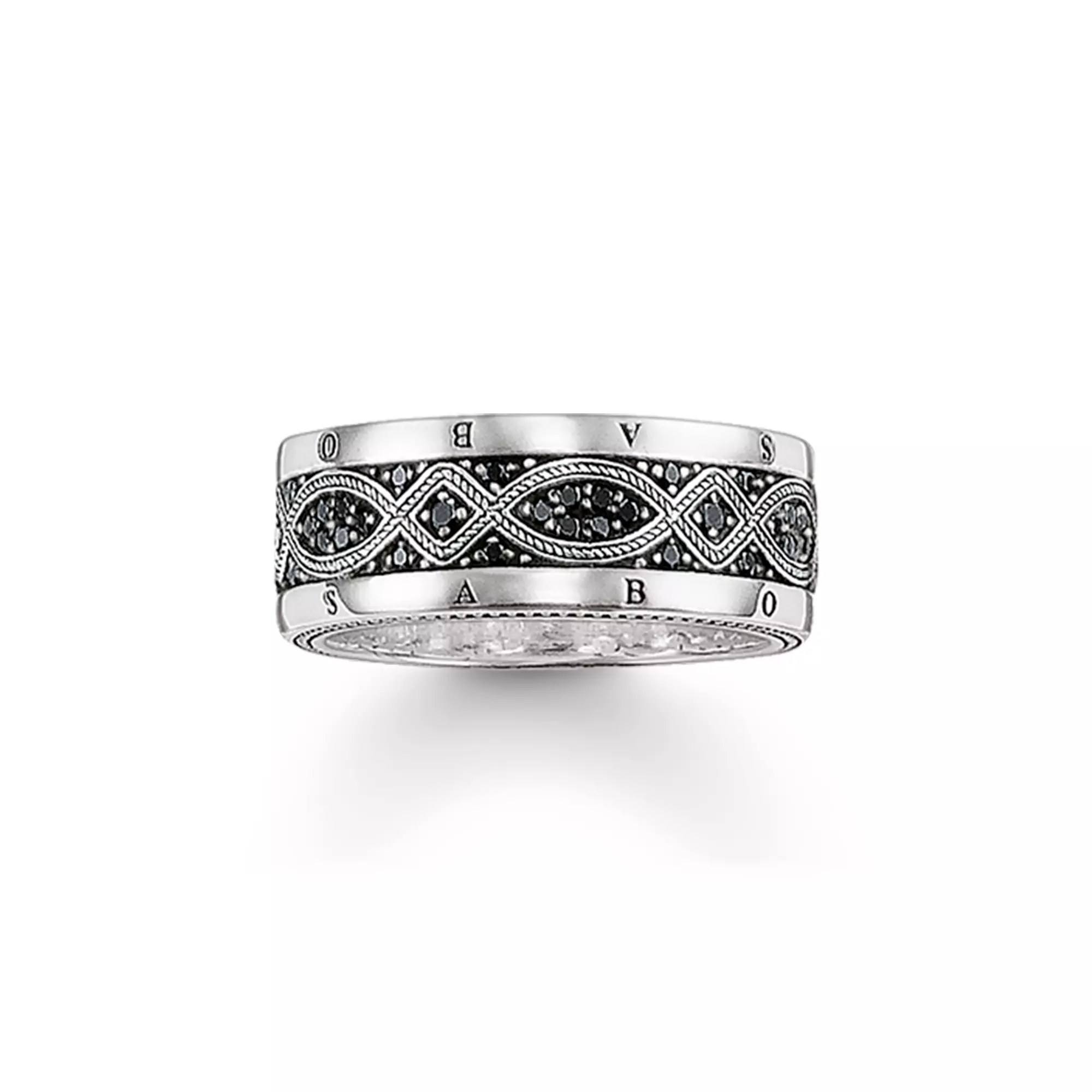 Thomas Sabo Bandring Love Knot – Silber – Zirkonia