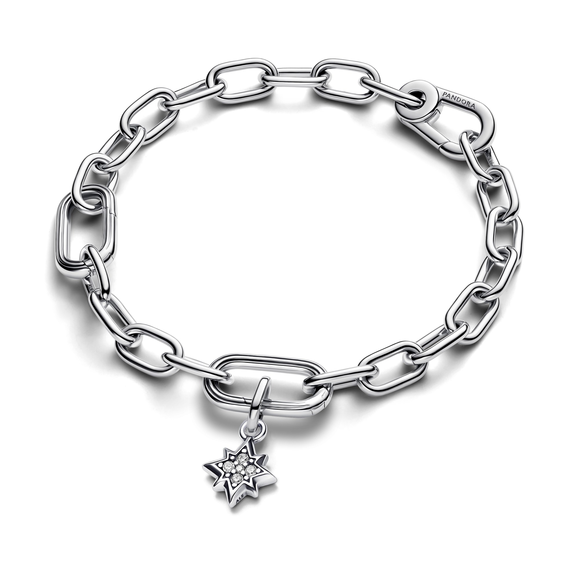 Pandora ME Stern Mini-Charm-Anhänger - Sterling Silber - Zirkonia klar – Ansicht 4