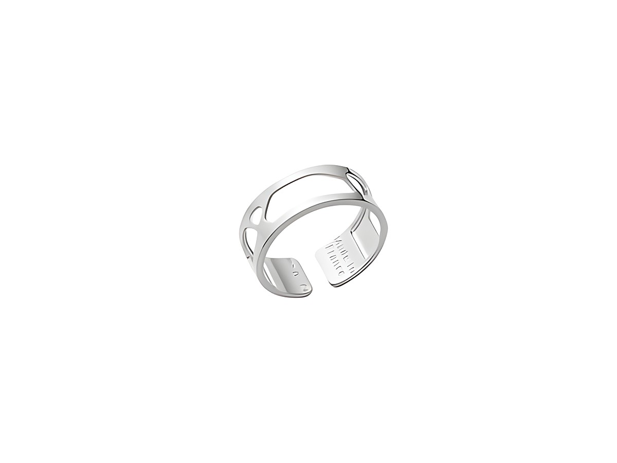 Silberner Ring von Les Georgettes, Modell Les Essentielles, Größe 52-54, 7032613, GIRAFE, 8 mm breit, elegantes und modernes Design. Ideal für jeden Anlass.