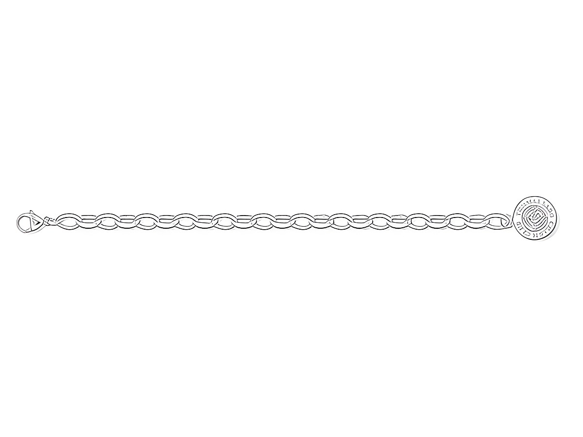 Jubiläums-Armband von Thomas Sabo, 16 cm, aus Sterling Silber mit Diamantbesatz, Charm Silber Armband in elegantem Design für eine besondere Anlässe. – Ansicht 2