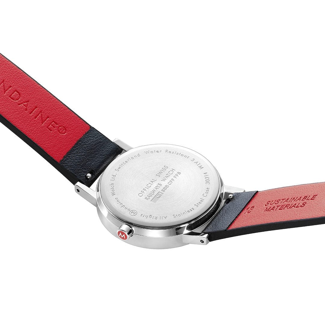 Mondaine Uhr Classic - A660.30314.11SBBV - 36 mm - Ziffernblatt Weiss – Ansicht 3