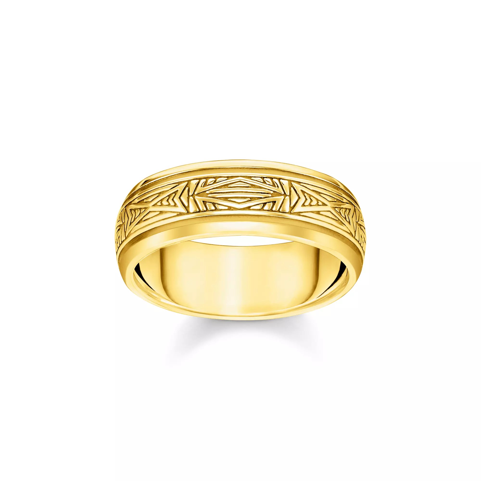 Thomas Sabo Ring - Sterling Silber - vergoldet Gelbgold - gelbgoldfarben – Ansicht 2