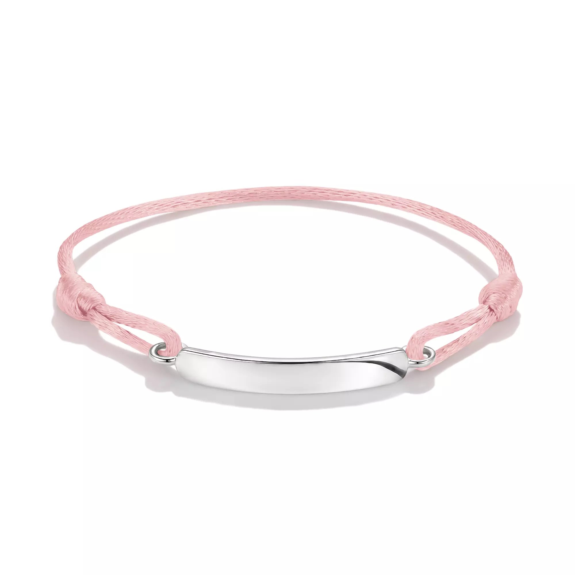 Thomas Sabo Together - Gravur-Armband - 24 cm - Sterling Silber recy. - pink